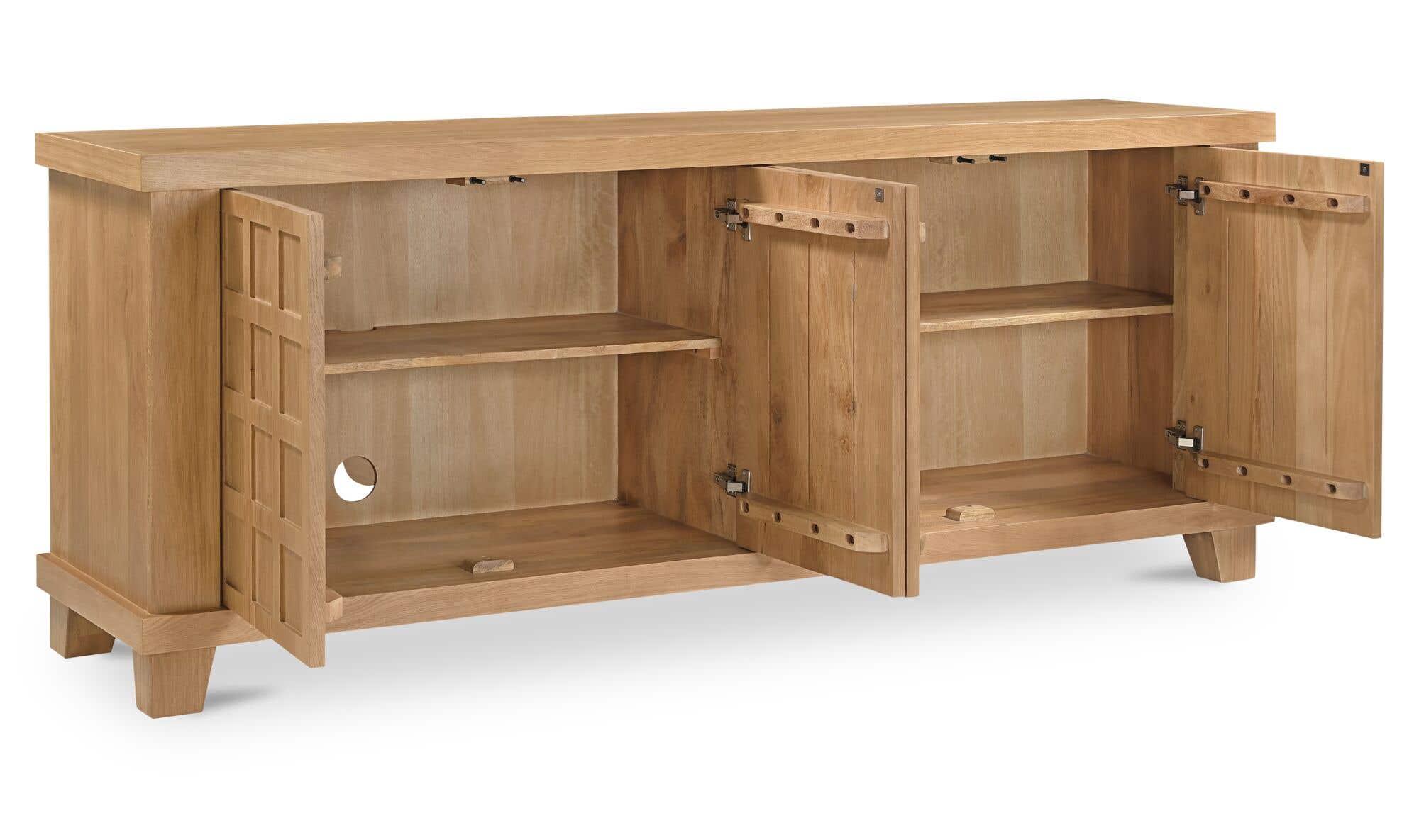 Enya Sideboard Natural Oak by Moe's Home Collection - view 8