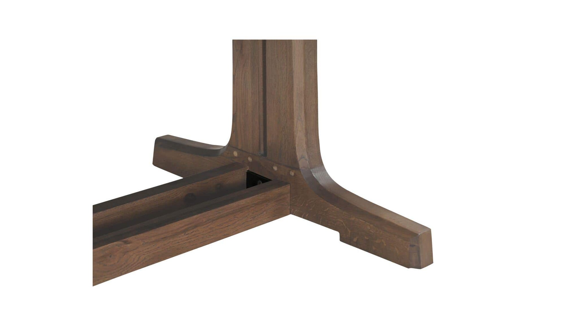 Samuel Dining Table Dark Brown by Moe's Home Collection - view 10