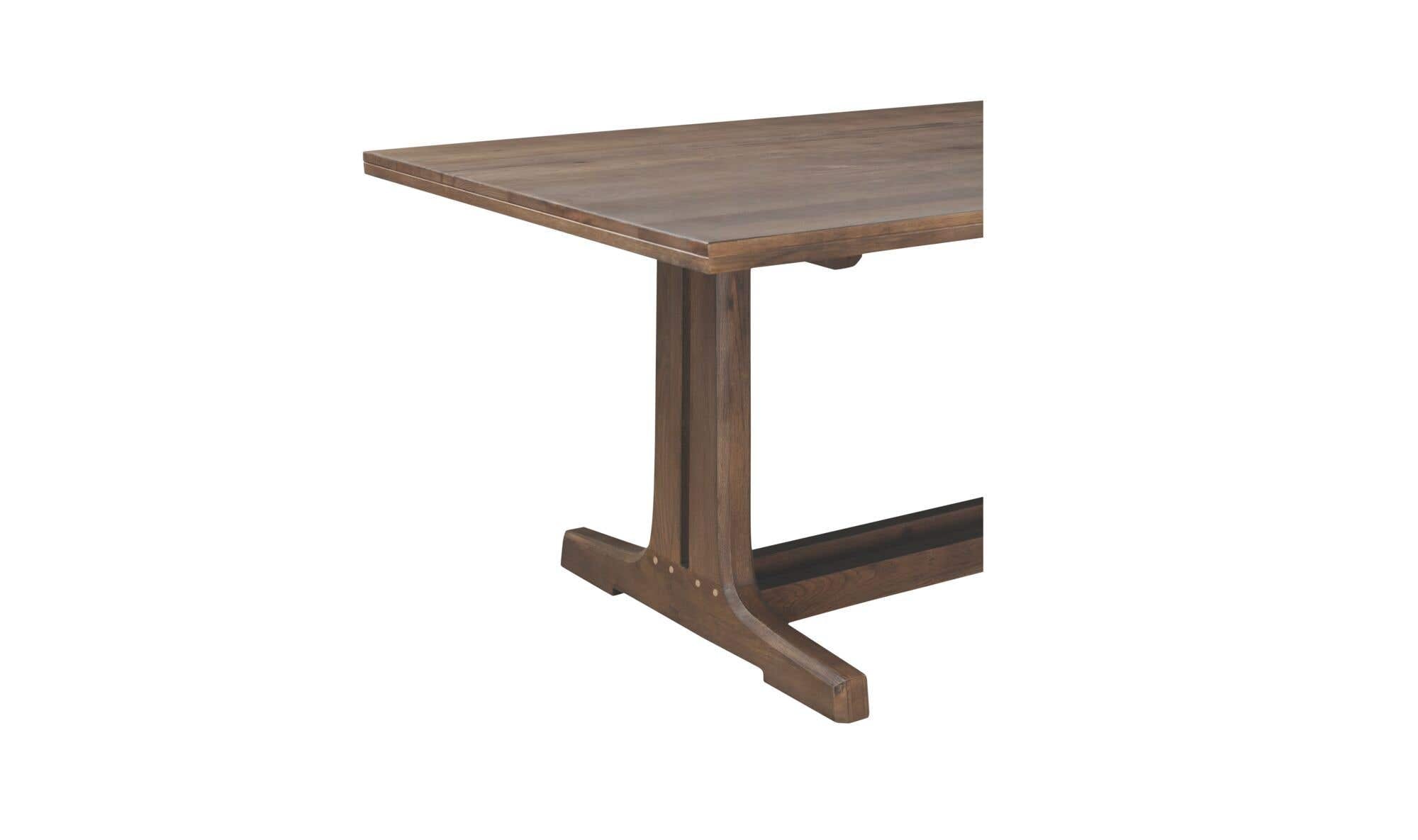 Samuel Dining Table Dark Brown by Moe's Home Collection - view 11