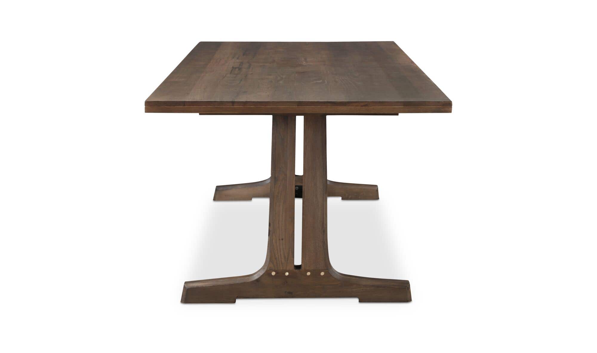 Samuel Dining Table Dark Brown by Moe's Home Collection - view 7