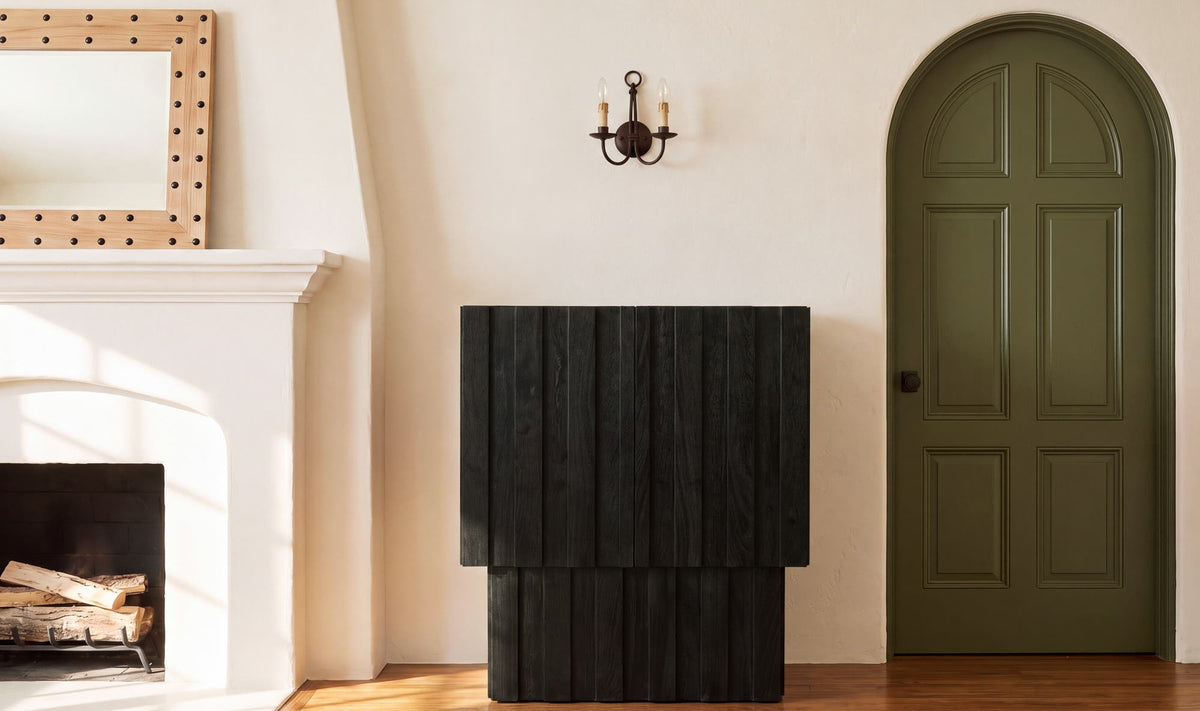 Yale Bar Cabinet Black by Moe's Home Collection - view 3