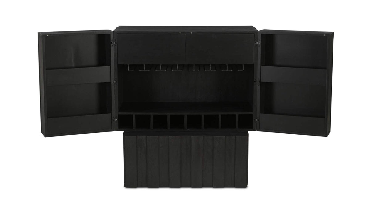 Yale Bar Cabinet Black by Moe's Home Collection - view 4