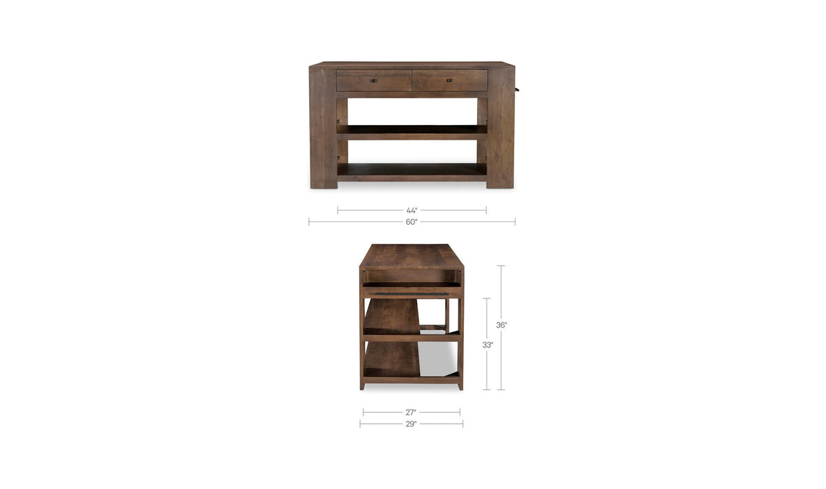 Jespen Kitchen Island Brown by Moe's Home Collection - view 13