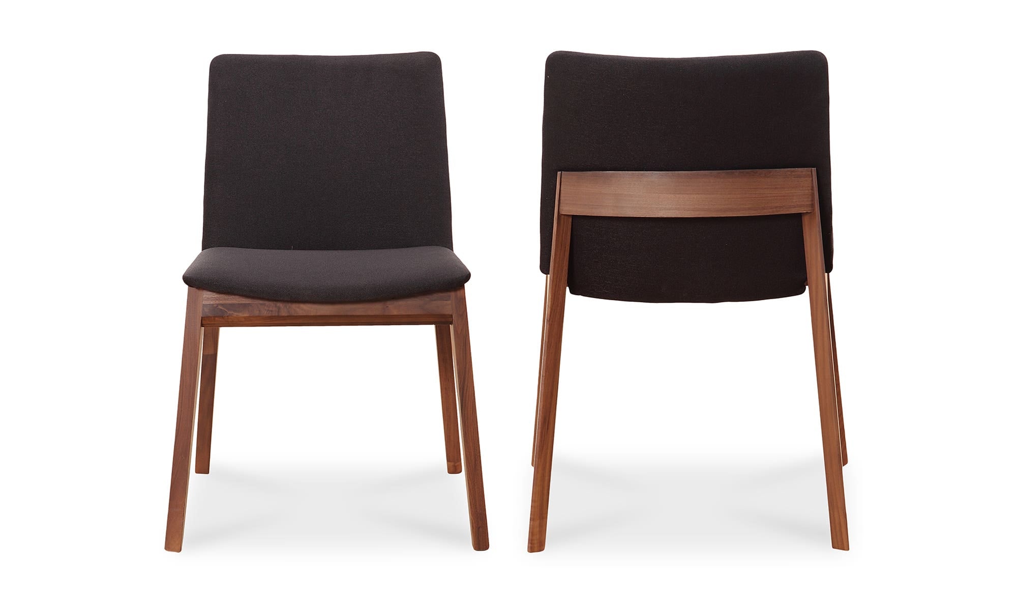 Deco Dining Chair Black- Set Of Two by Moe's Home Collection - view 14