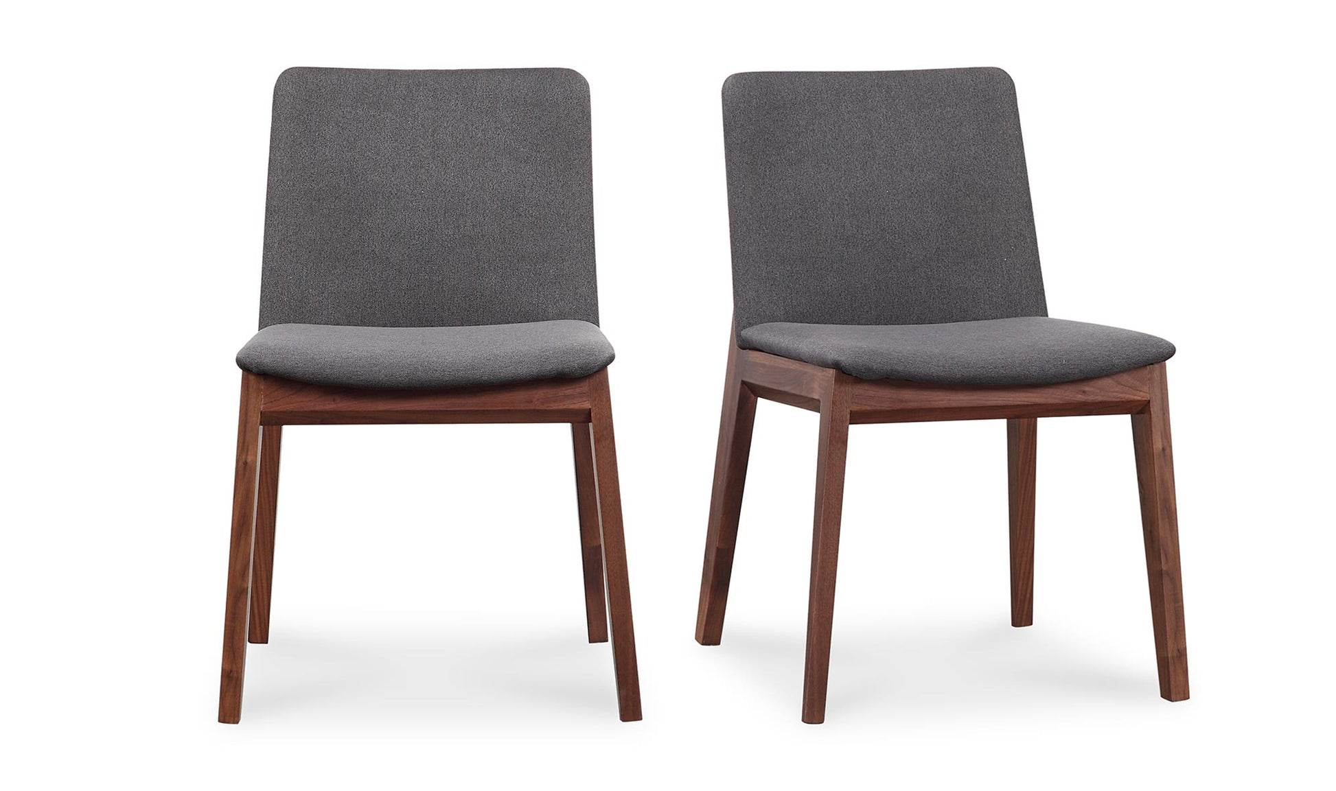 Deco Dining Chair Dark Grey - Set Of Two by Moe's Home Collection - view 13