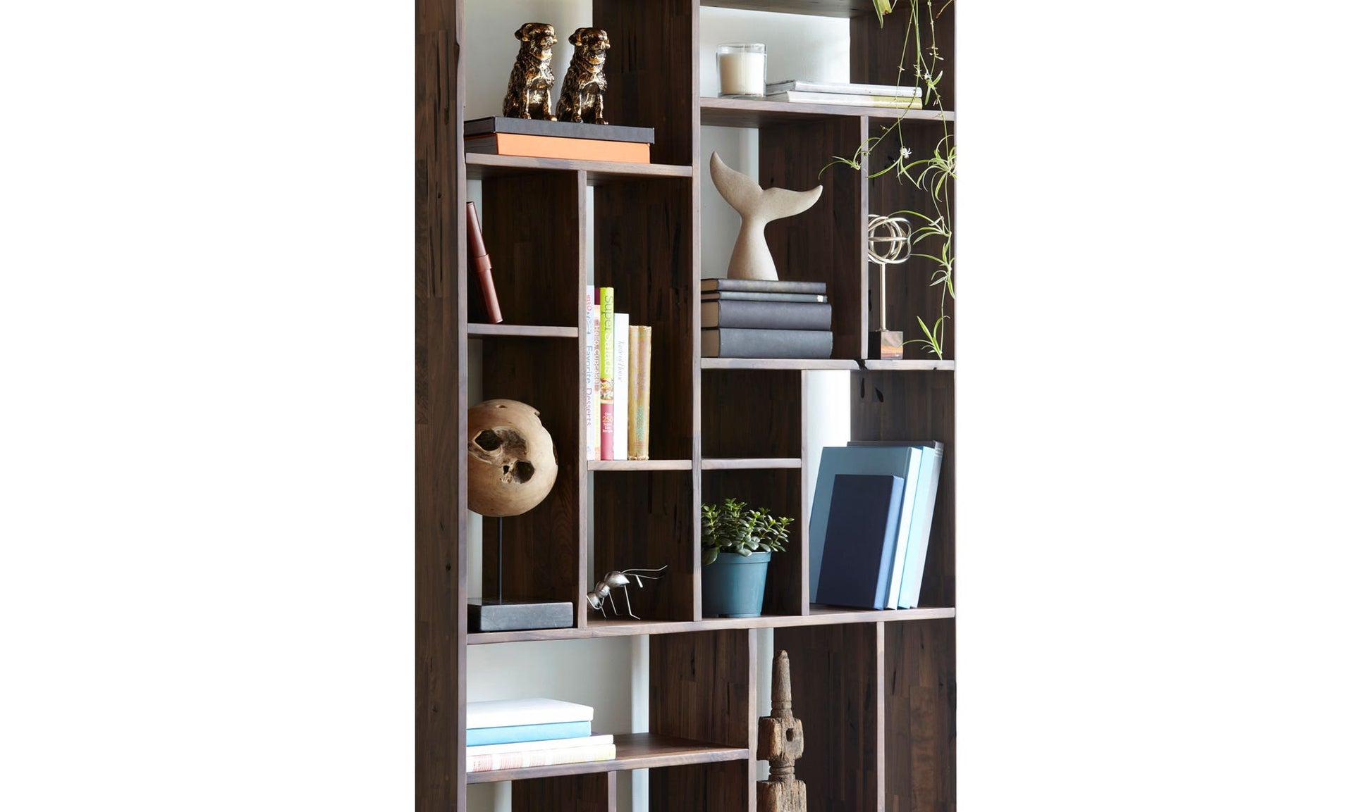 Redemption Shelf Walnut Brown by Moe's Home Collection - view 9