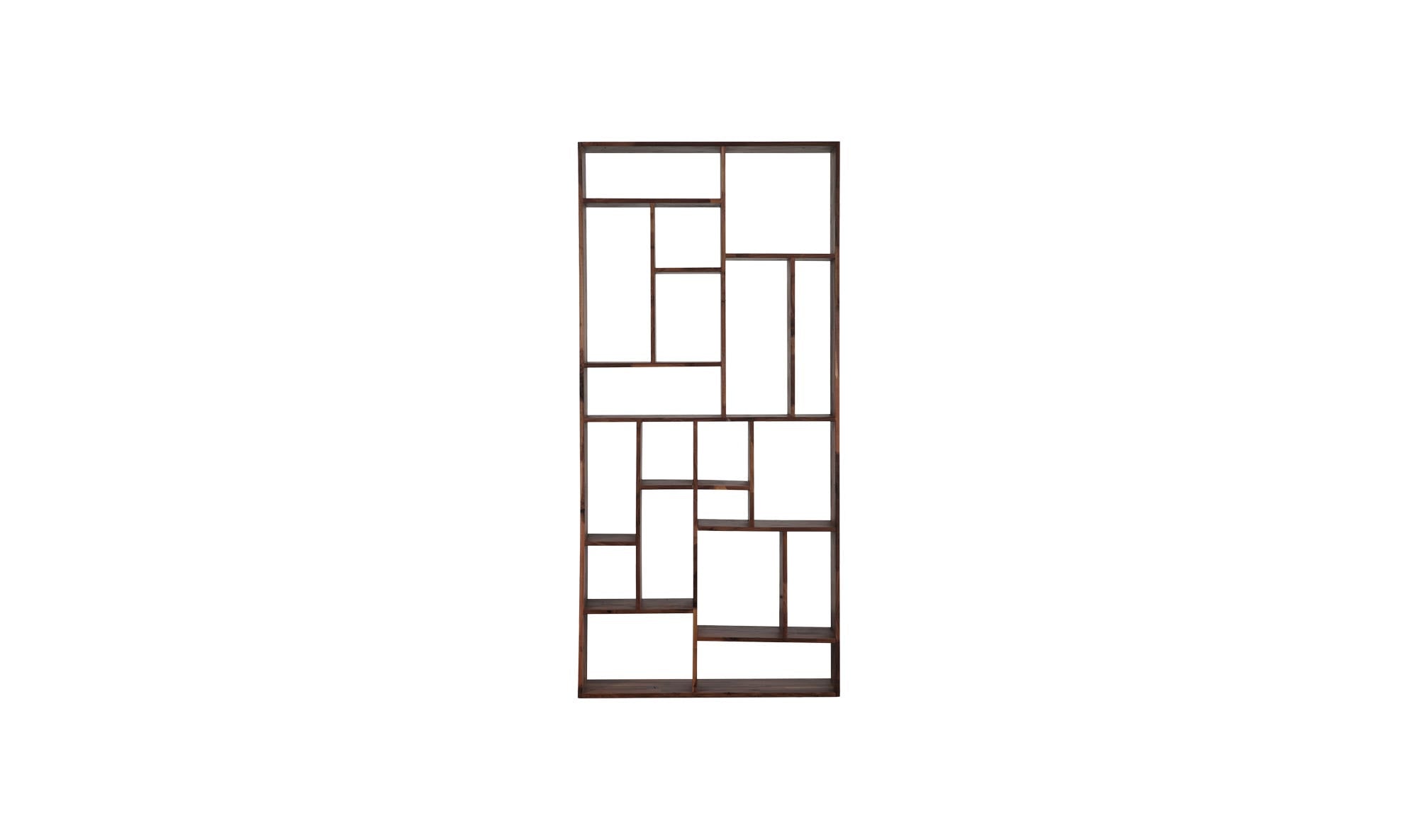 Redemption Shelf Walnut Brown by Moe's Home Collection - view 10