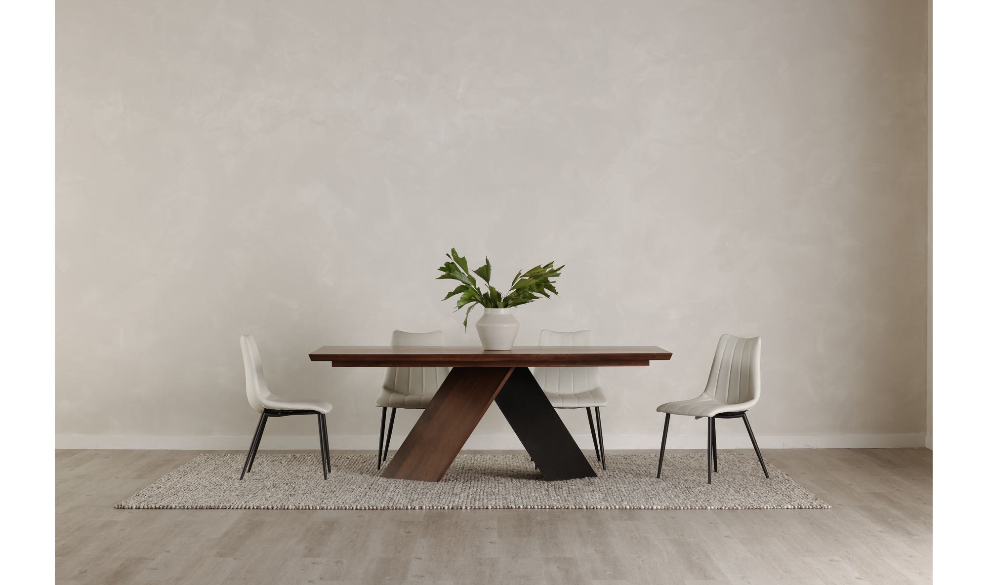 Axio Dining Table Brown by Moe's Home Collection - view 4