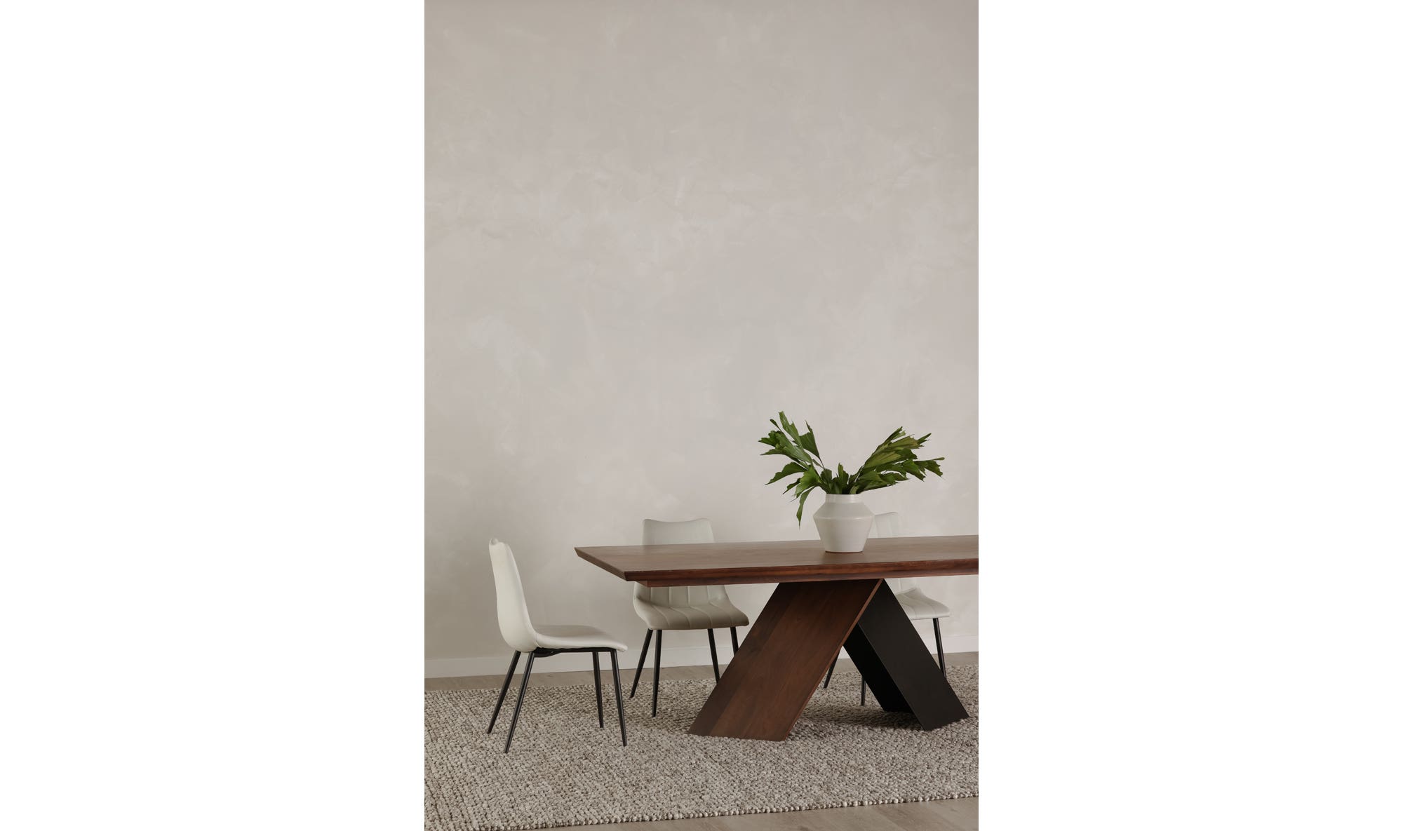 Axio Dining Table Brown by Moe's Home Collection - view 5