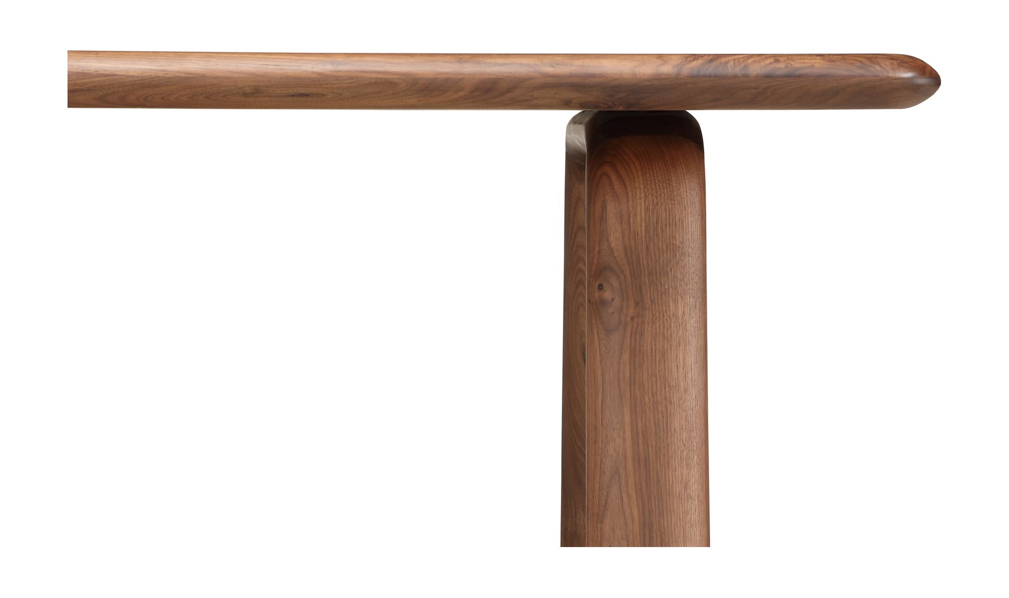 Malibu Dining Table Walnut by Moe's Home Collection - view 22