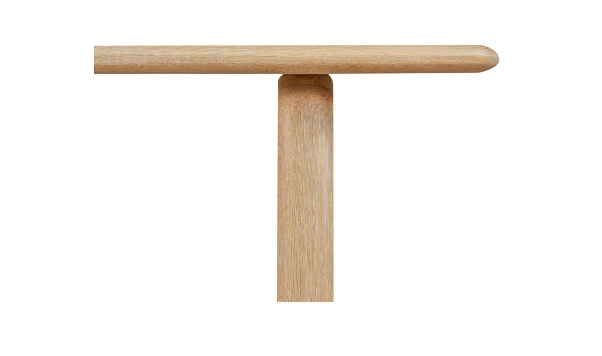 Malibu Dining Table White Oak by Moe's Home Collection - view 12