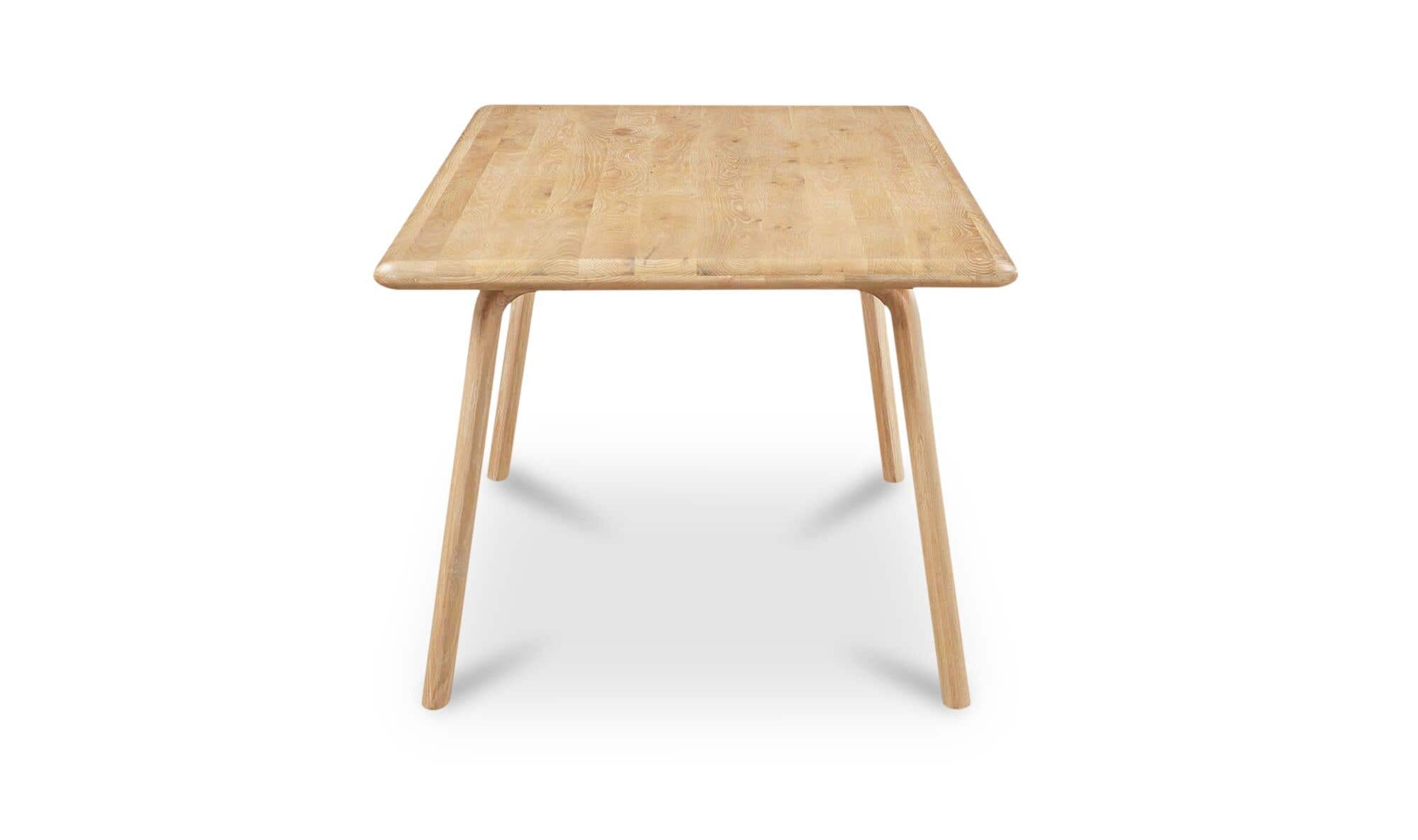 Malibu Dining Table White Oak by Moe's Home Collection - view 9
