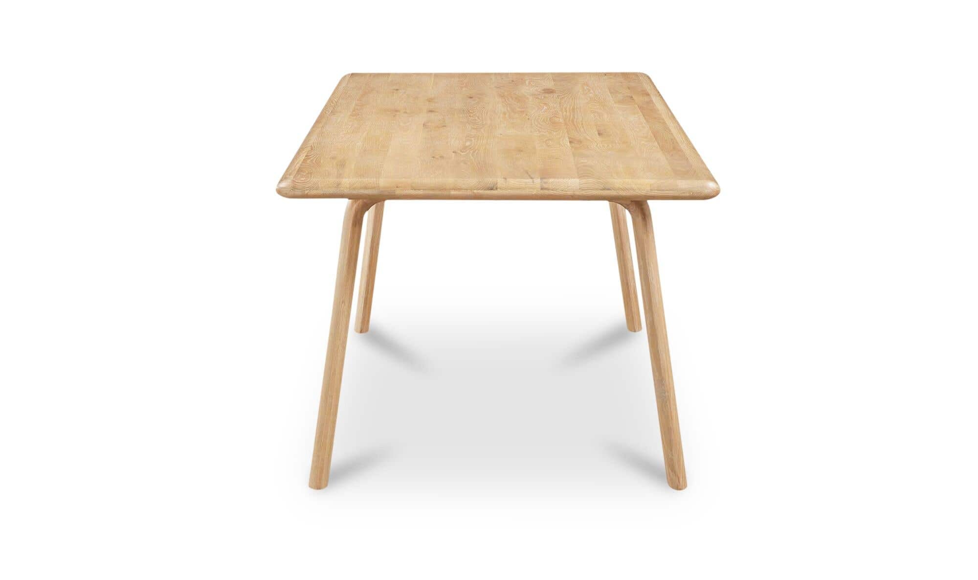 Malibu Dining Table White Oak by Moe's Home Collection - view 8