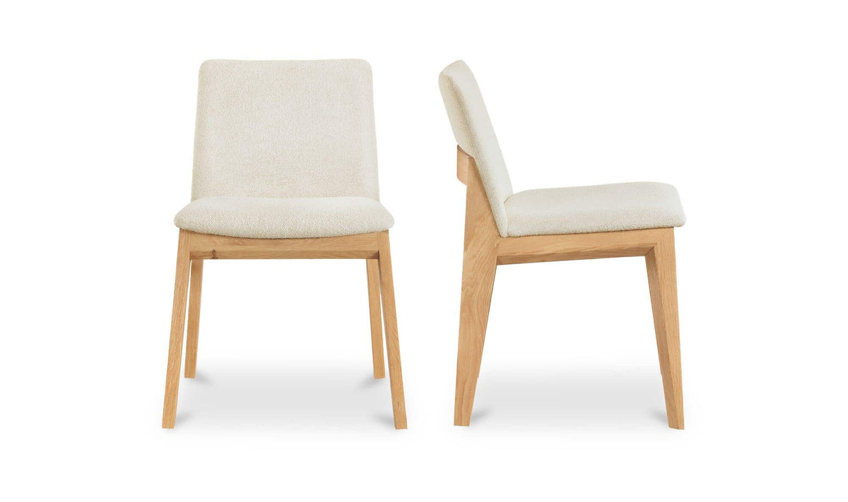 Deco Oak Dining Chair Beige-Set of Two by Moe's Home Collection - view 4