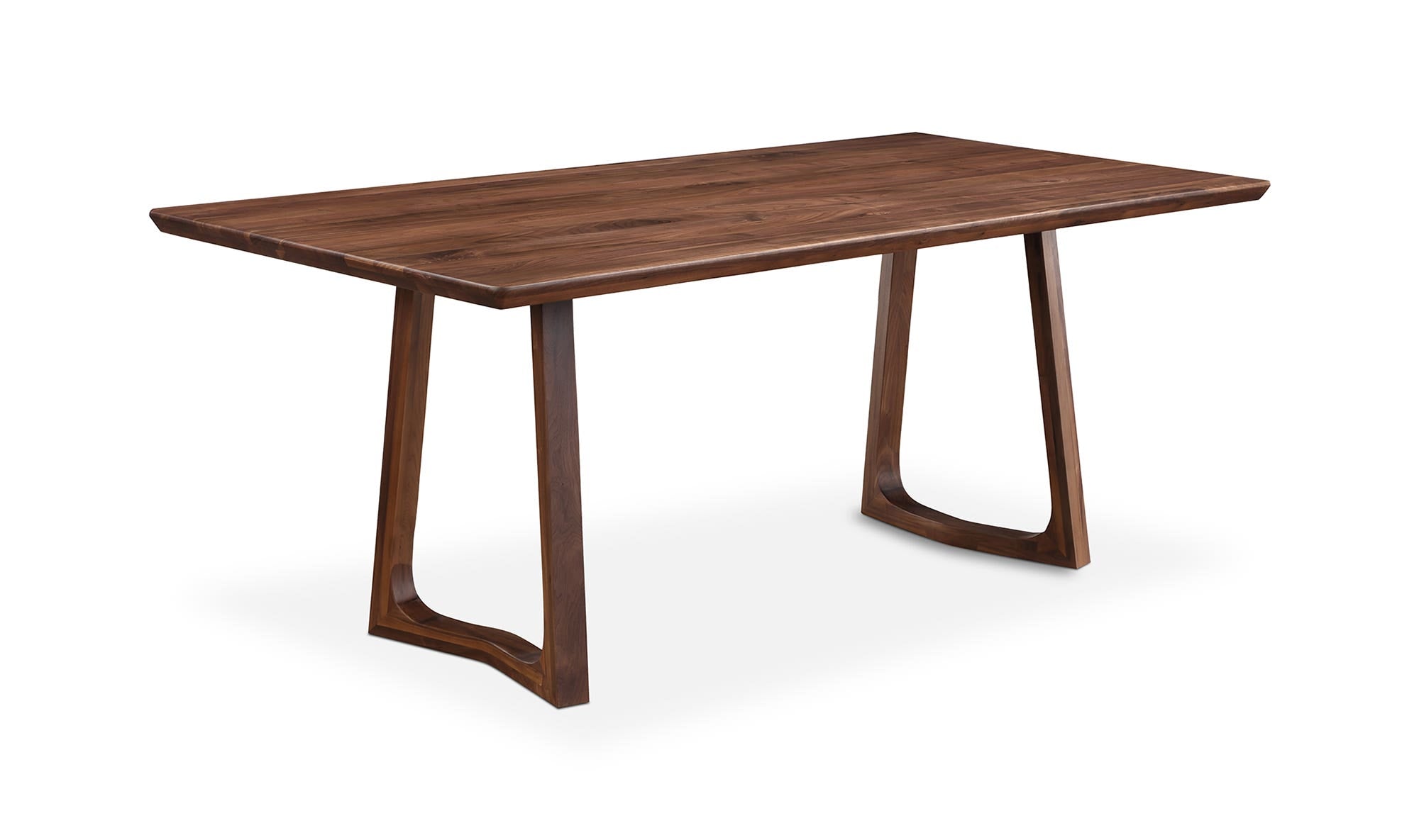 Silas Dining Table Walnut Brown by Moe's Home Collection - view 8