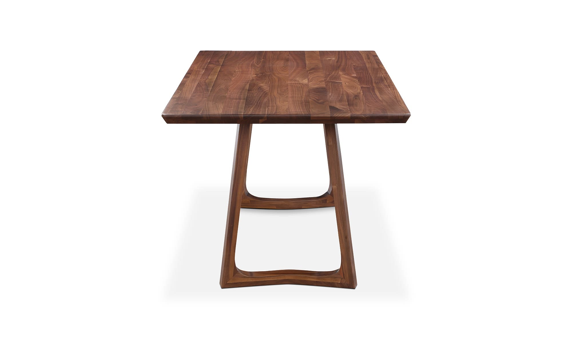 Silas Dining Table Walnut Brown by Moe's Home Collection - view 9