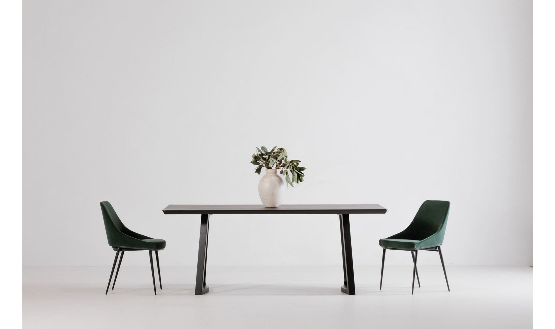 Silas Dining Table Black Ash by Moe's Home Collection - view 5