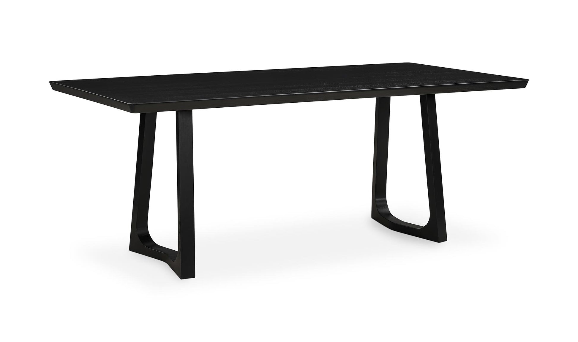 Silas Dining Table Black Ash by Moe's Home Collection - view 6