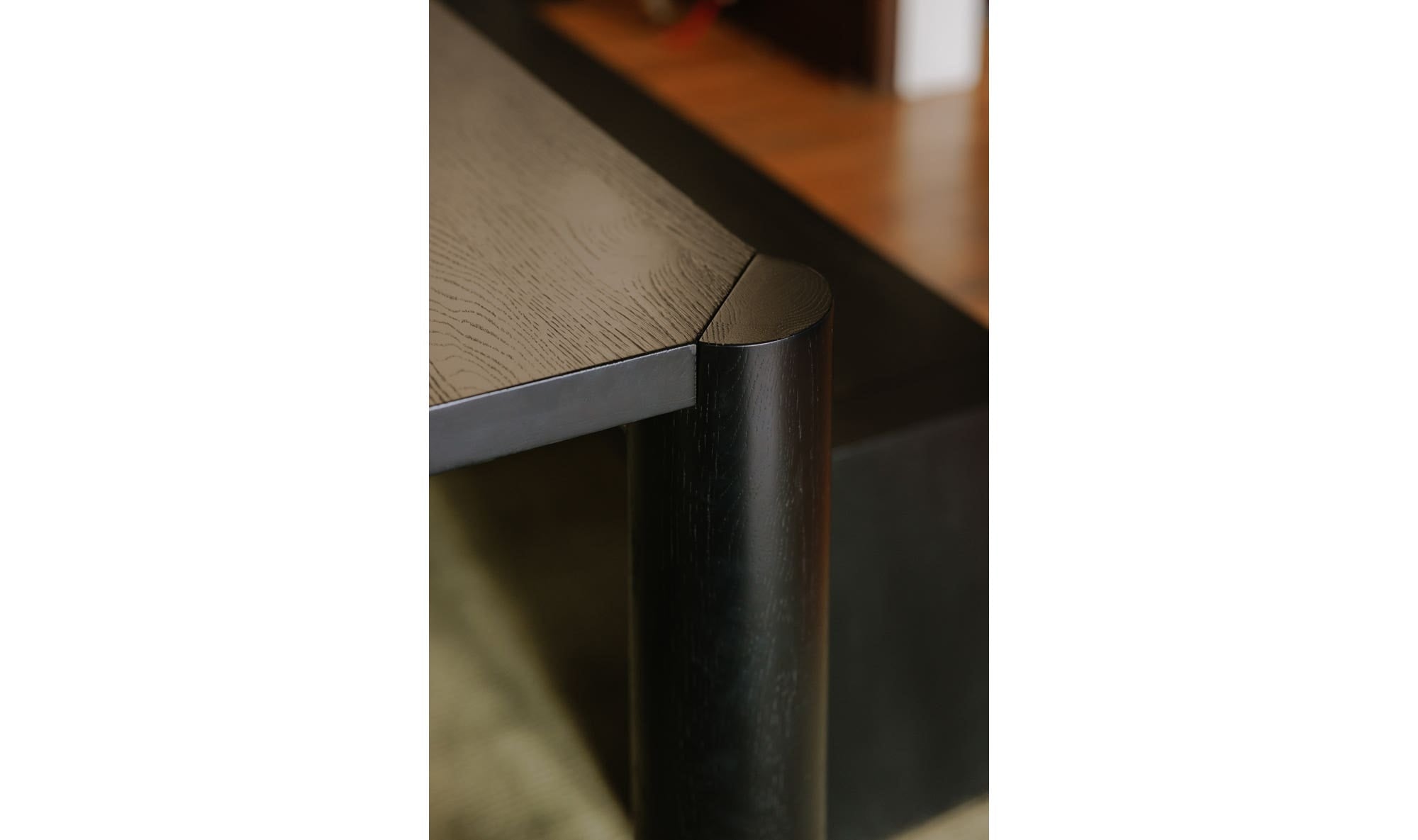 Post Small Dining Table Black by Moe's Home Collection - view 6
