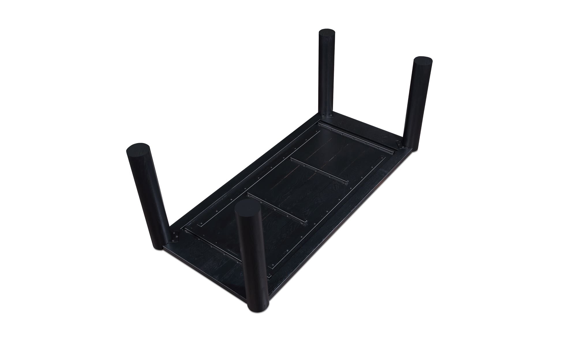 Post Small Dining Table Black by Moe's Home Collection - view 11