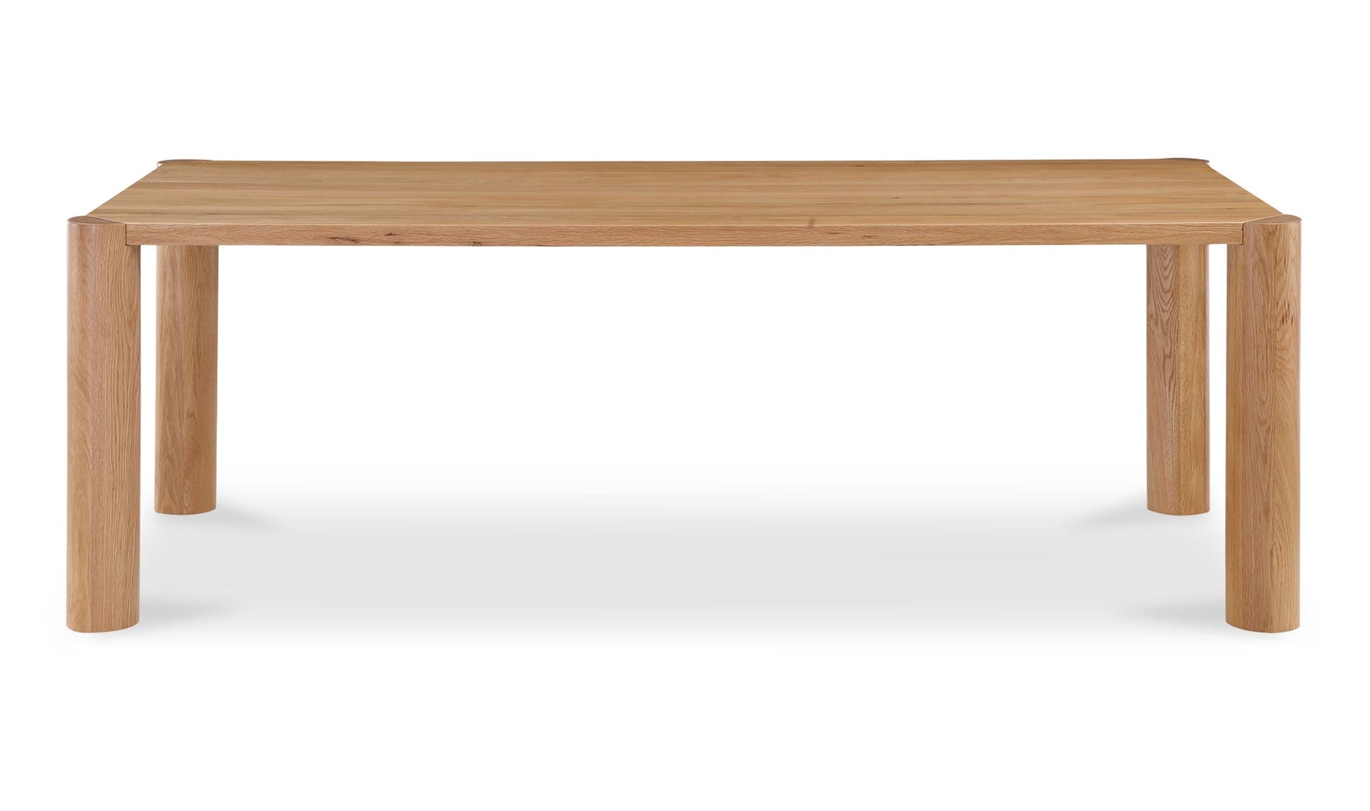 Post Small Dining Table Natural Oak by Moe's Home Collection - view 4