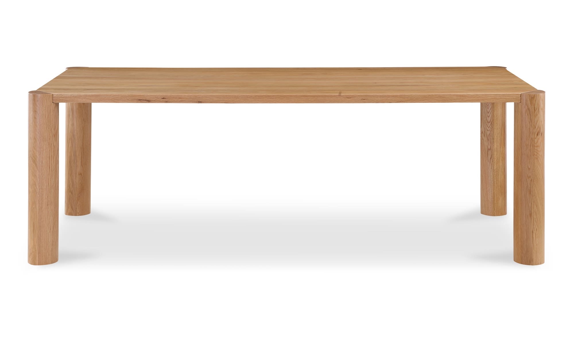 Post Small Dining Table Natural Oak by Moe's Home Collection - view 4