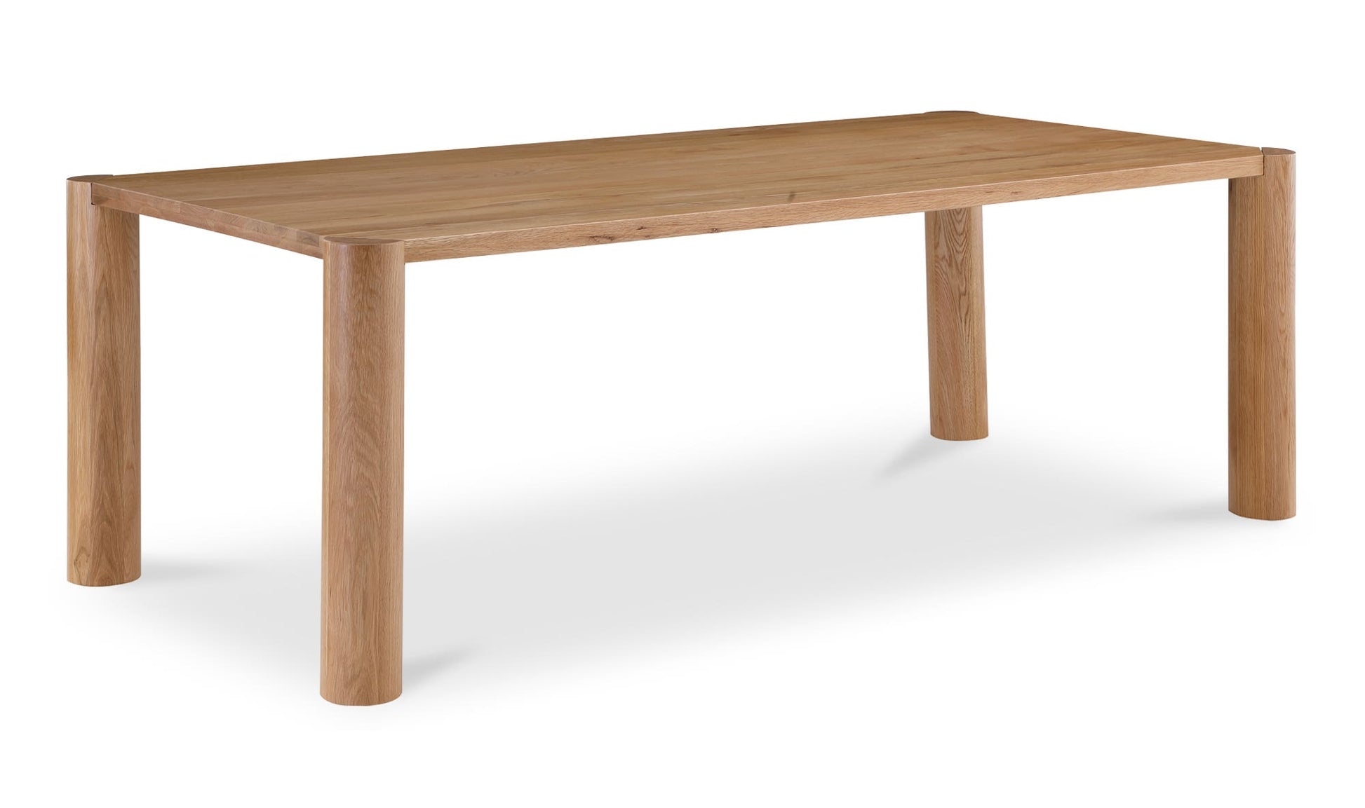 Post Small Dining Table Natural Oak by Moe's Home Collection - view 6