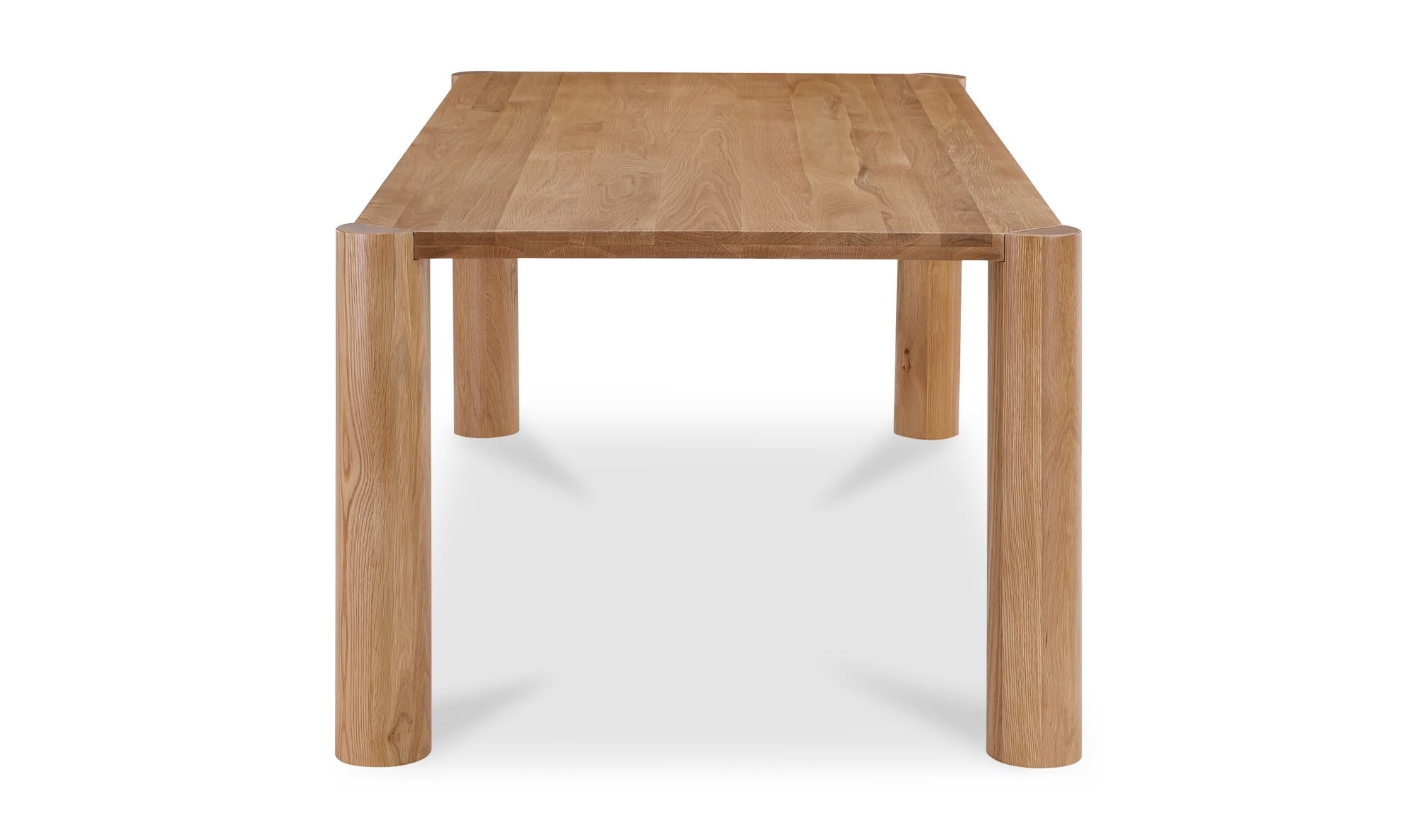 Post Small Dining Table Natural Oak by Moe's Home Collection - view 7