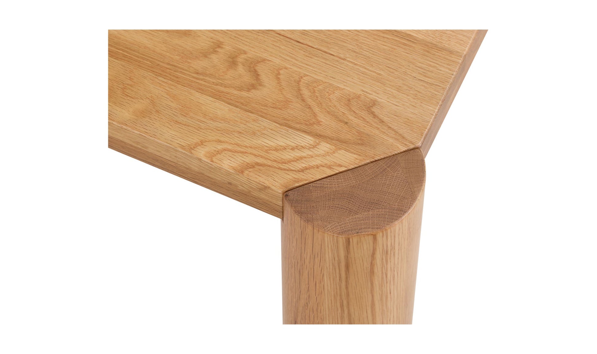 Post Small Dining Table Natural Oak by Moe's Home Collection - view 10