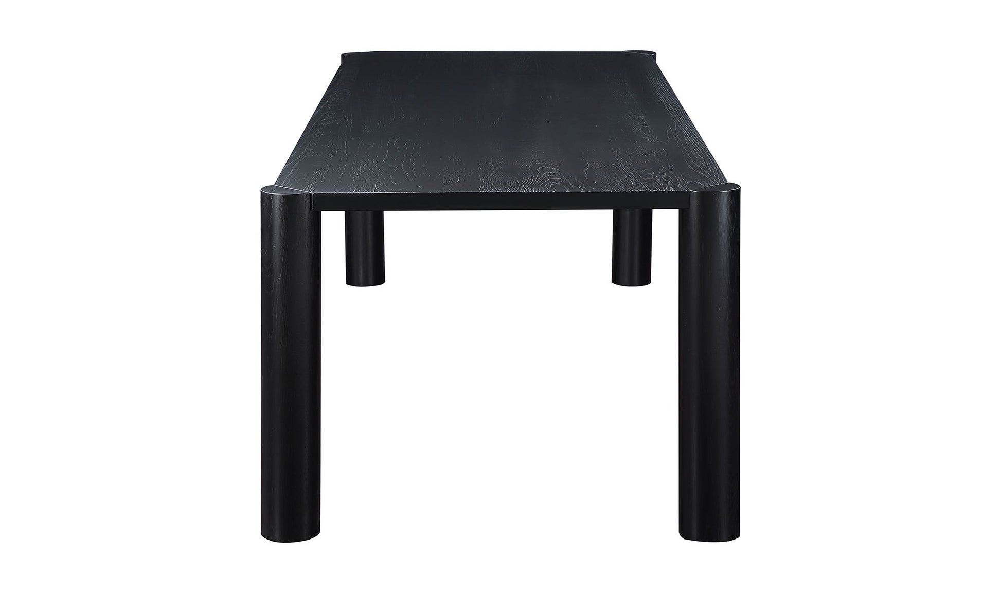 Post Large Dining Table Black by Moe's Home Collection - view 7