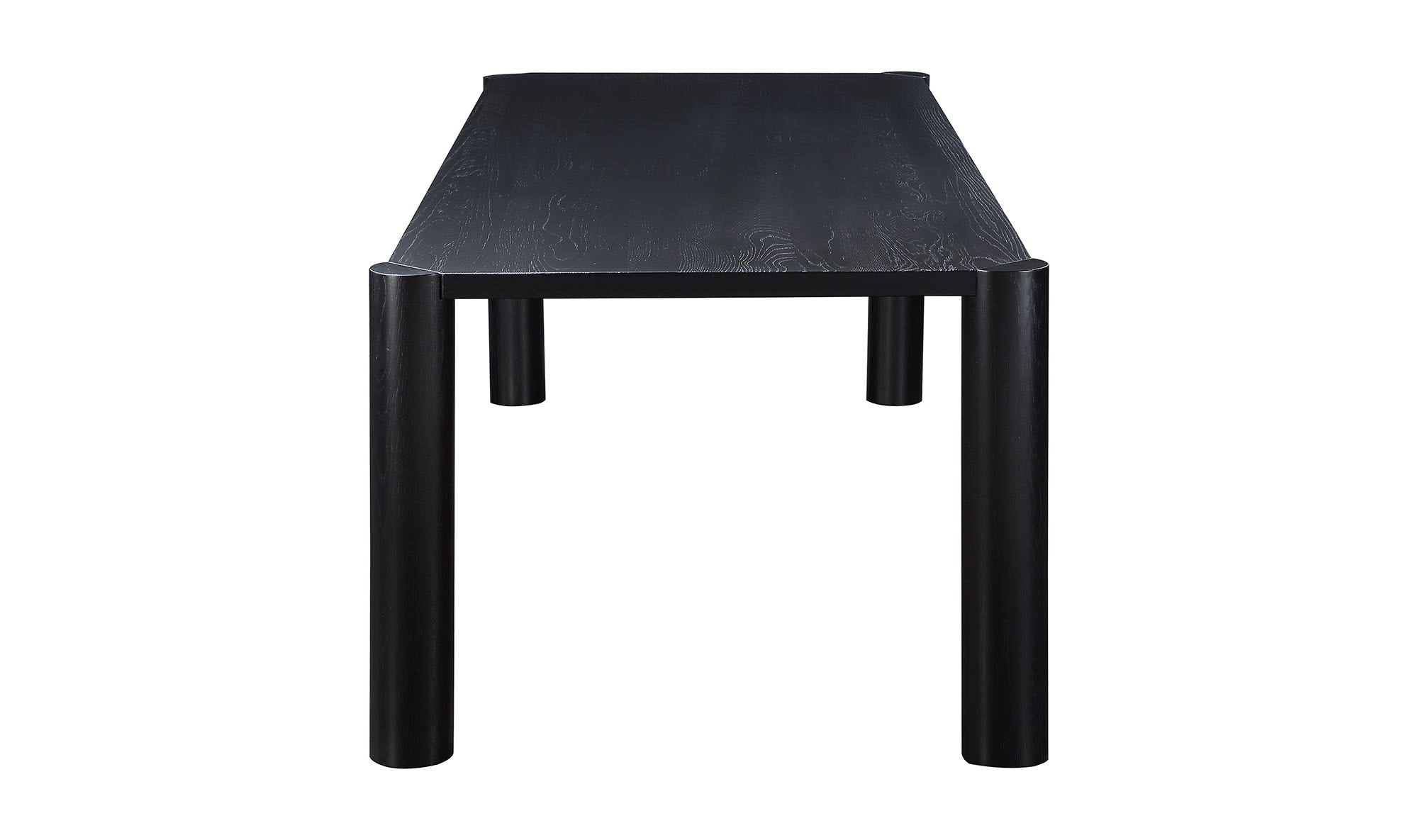 Post Large Dining Table Black by Moe's Home Collection - view 7