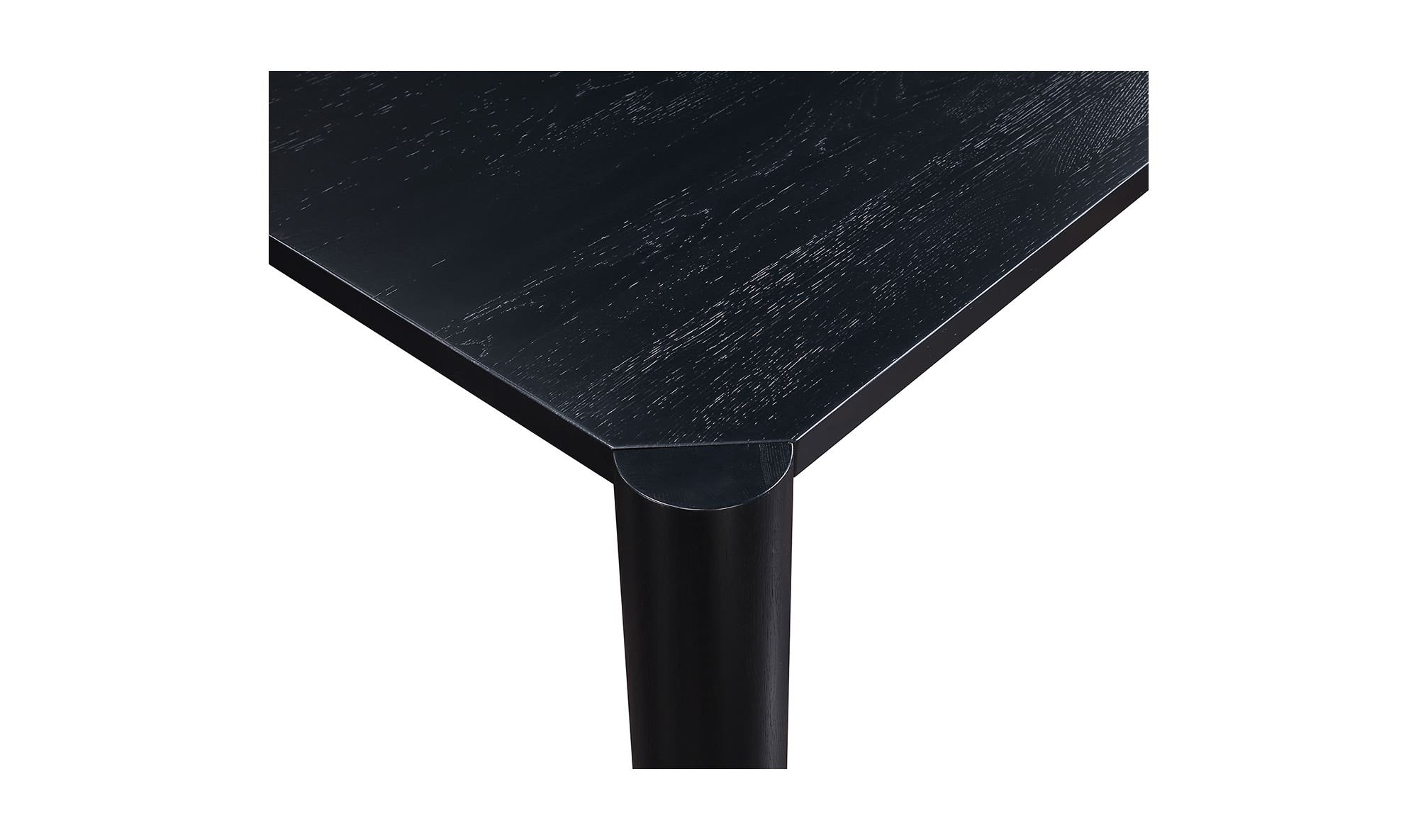Post Large Dining Table Black by Moe's Home Collection - view 8