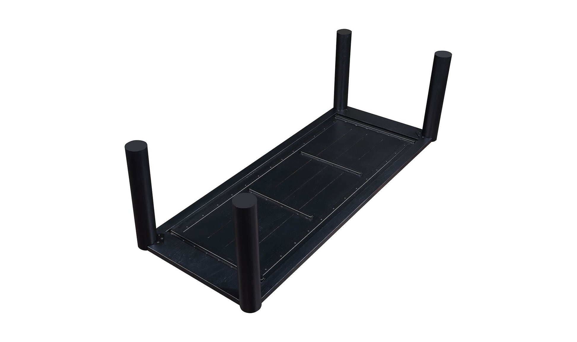 Post Large Dining Table Black by Moe's Home Collection - view 10