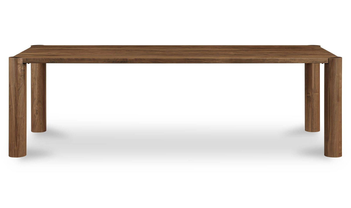 Post Dining Table Large Walnut by Moe's Home Collection - view 2