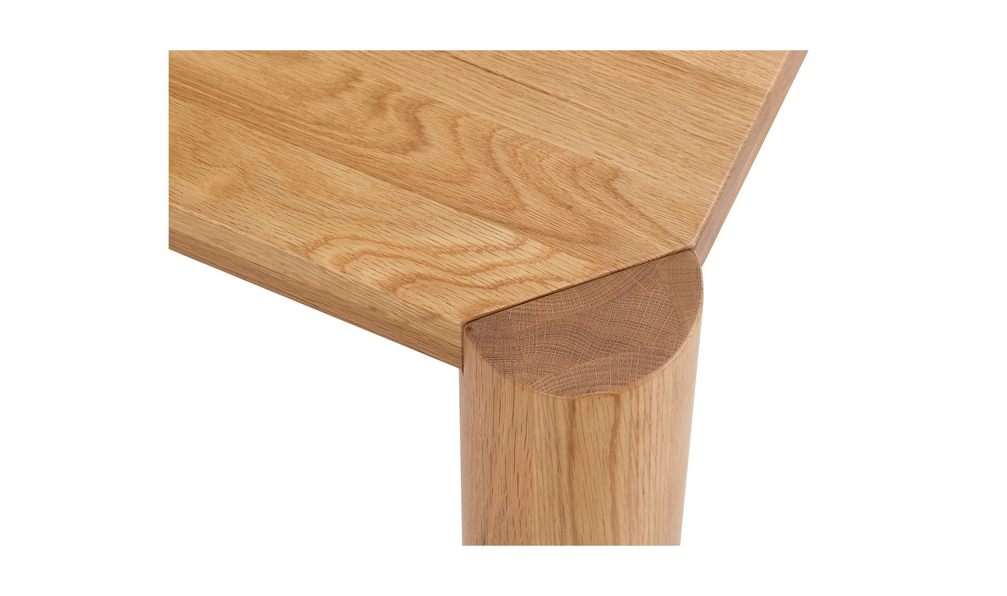 Post Large Table Large Natural Oak by Moe's Home Collection - view 9