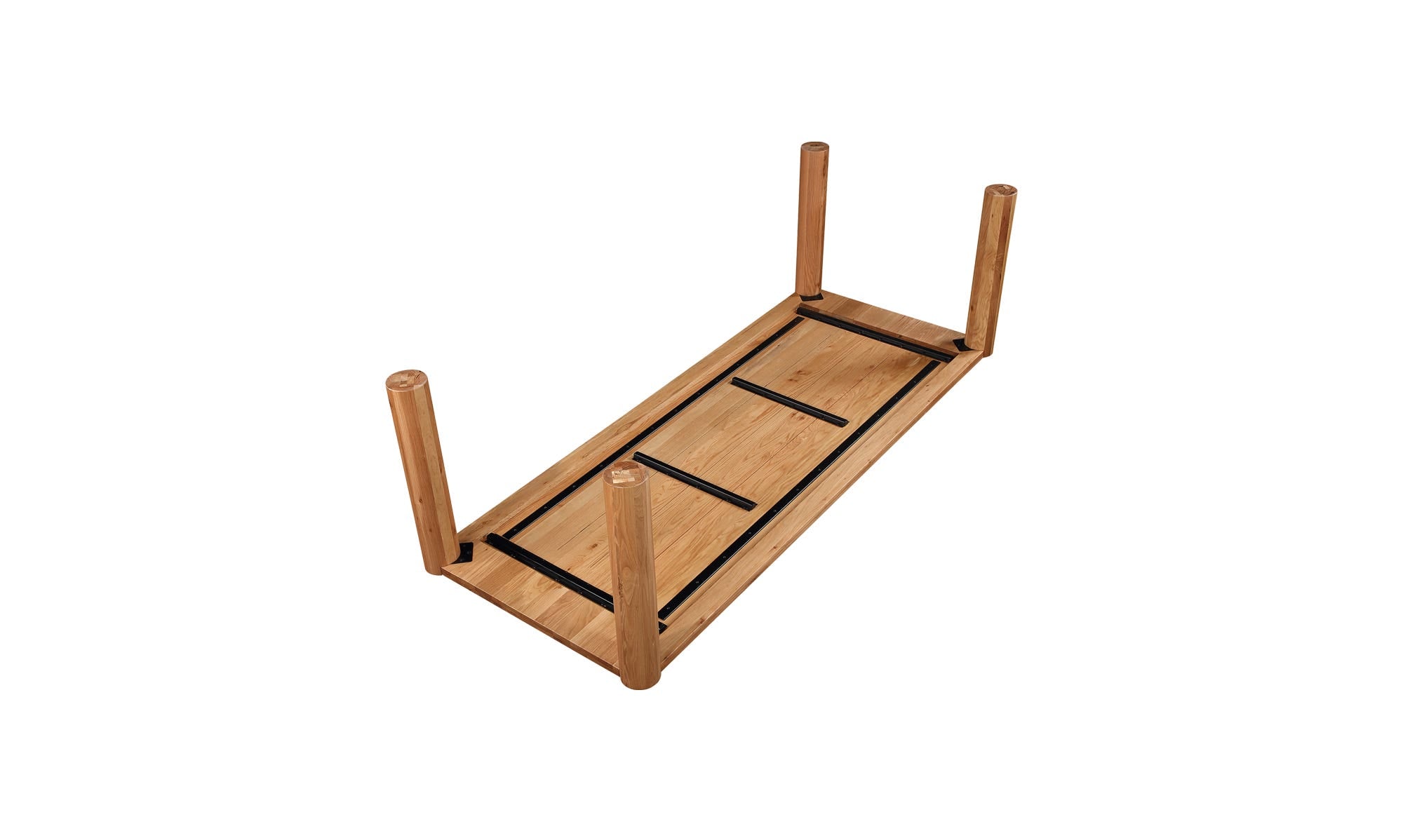 Post Large Table Large Natural Oak by Moe's Home Collection - view 11