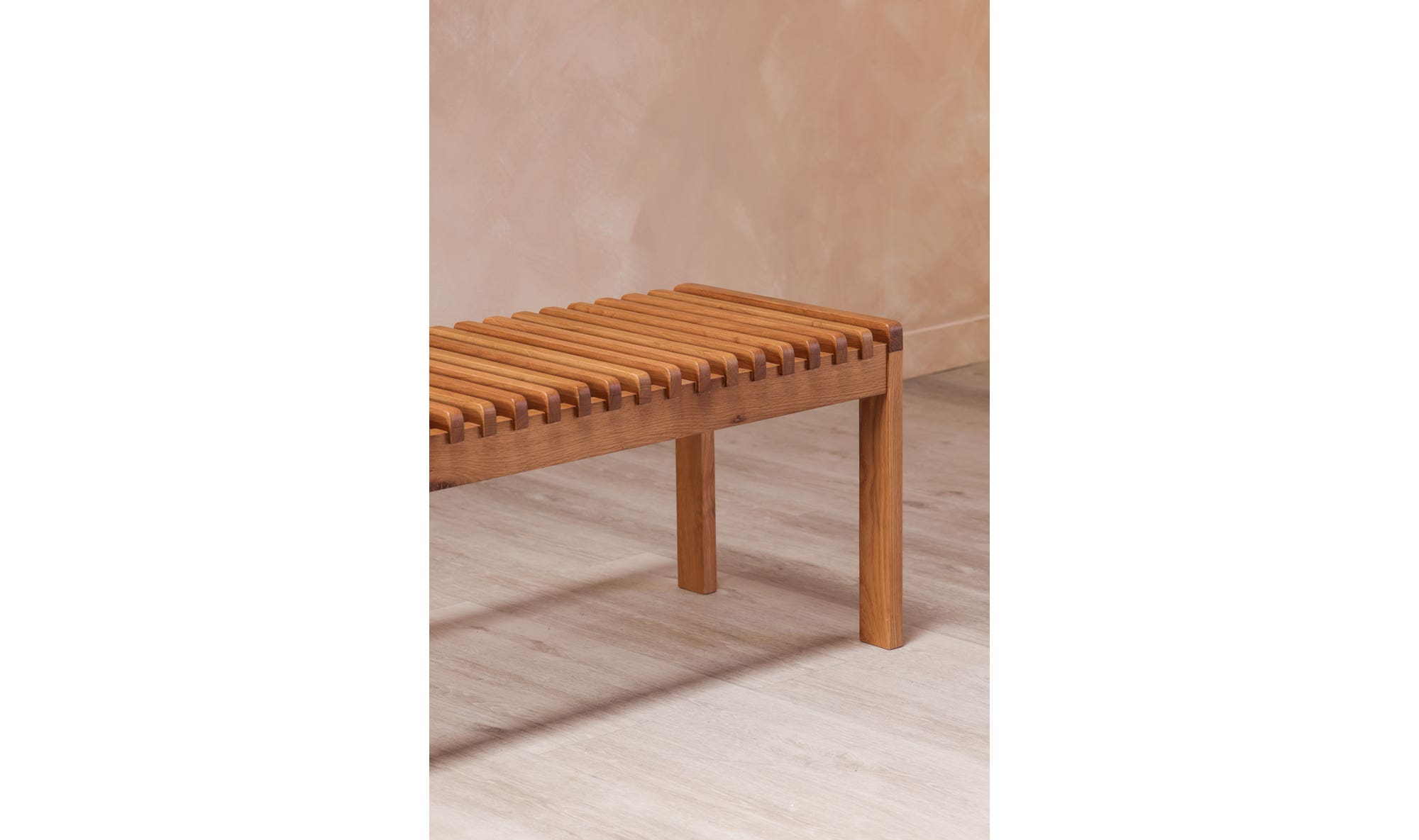 Rohe Bench Natural Oak by Moe's Home Collection - view 12