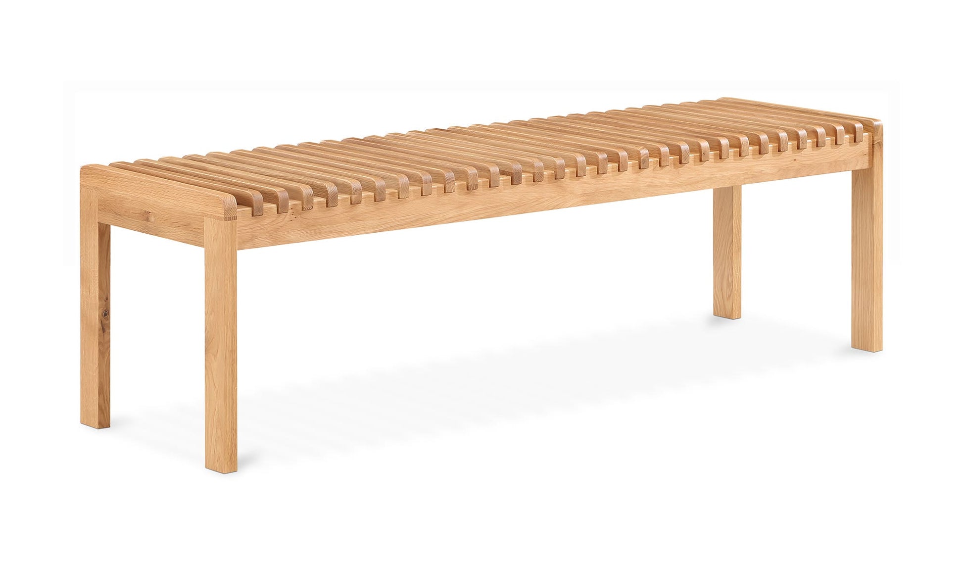 Rohe Bench Natural Oak by Moe's Home Collection - view 15
