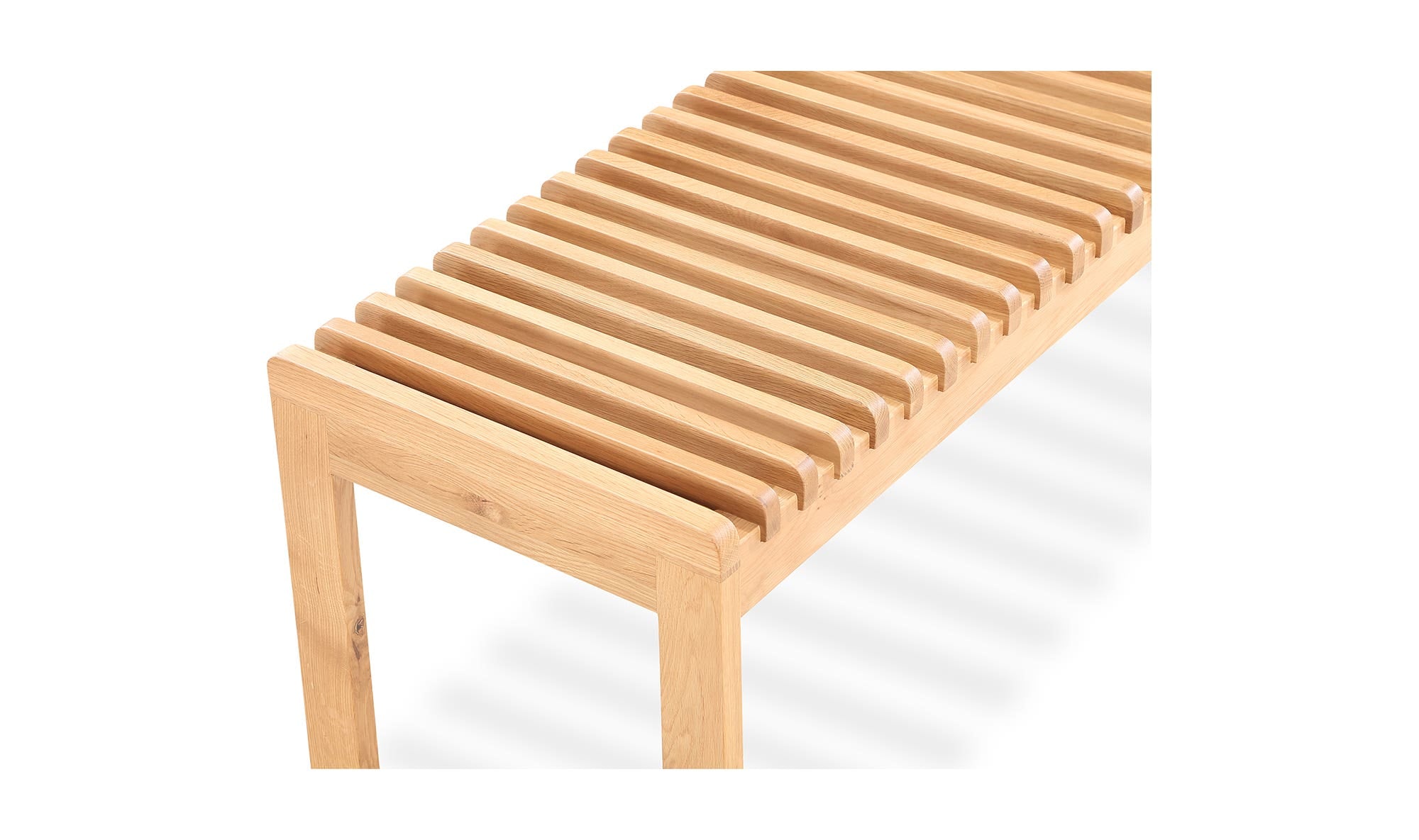 Rohe Bench Natural Oak by Moe's Home Collection - view 18