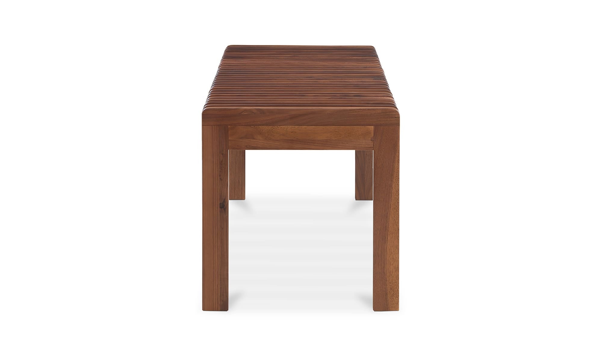 Rohe Bench Walnut Brown by Moe's Home Collection - view 11