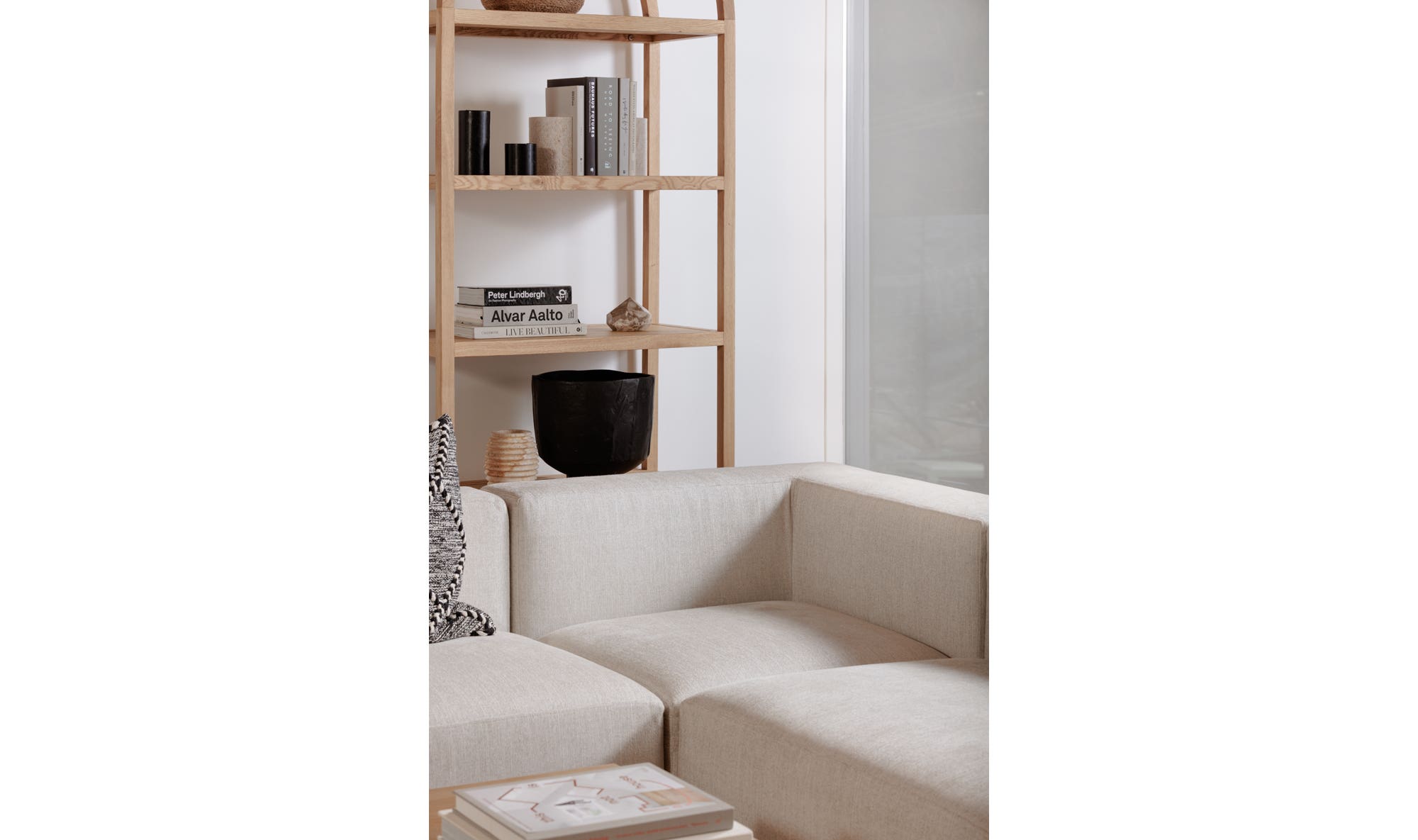 Eero Bookcase Natural by Moe's Home Collection - view 18