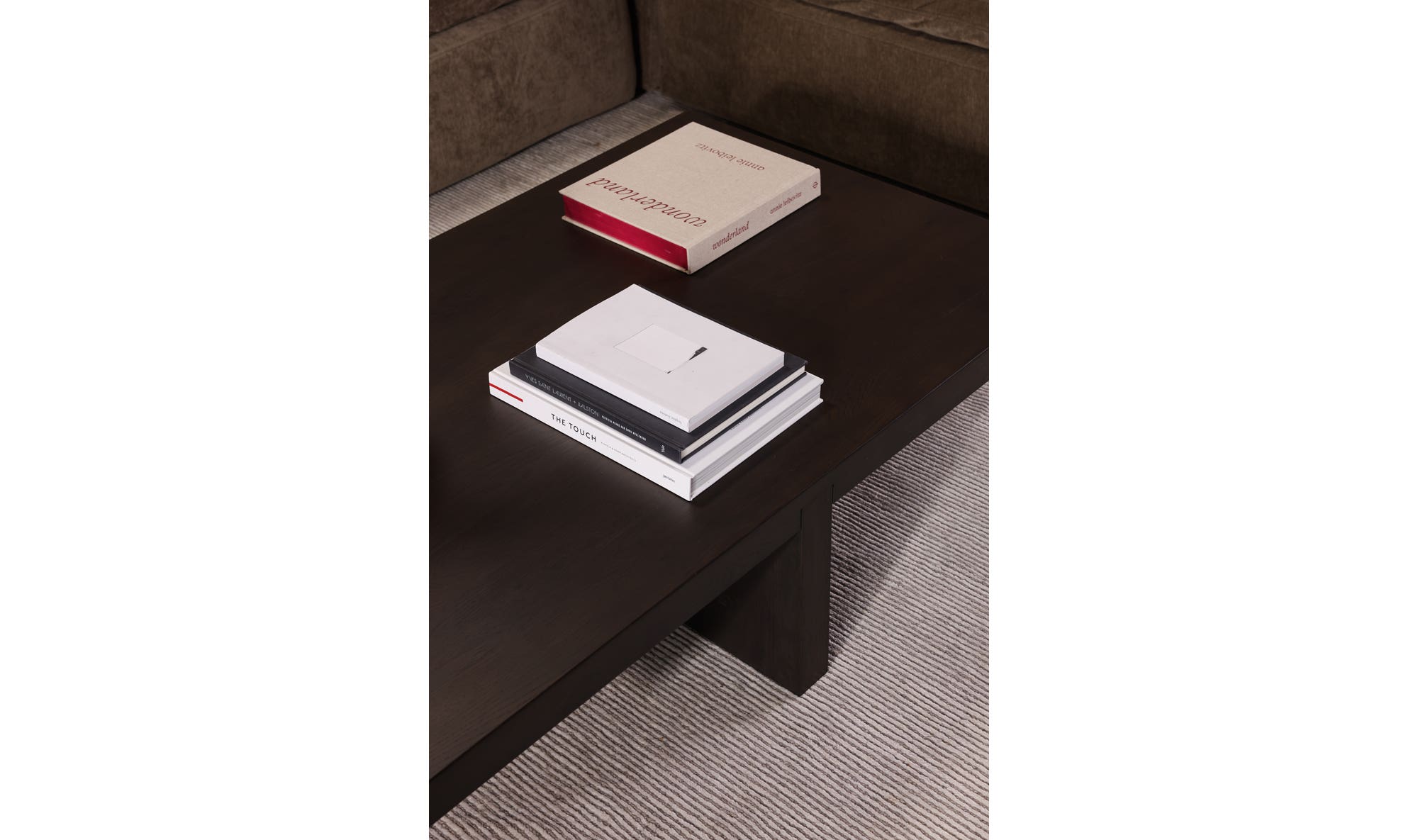 Folke Rectangular Coffee Table Dark Brown by Moe's Home Collection - view 13