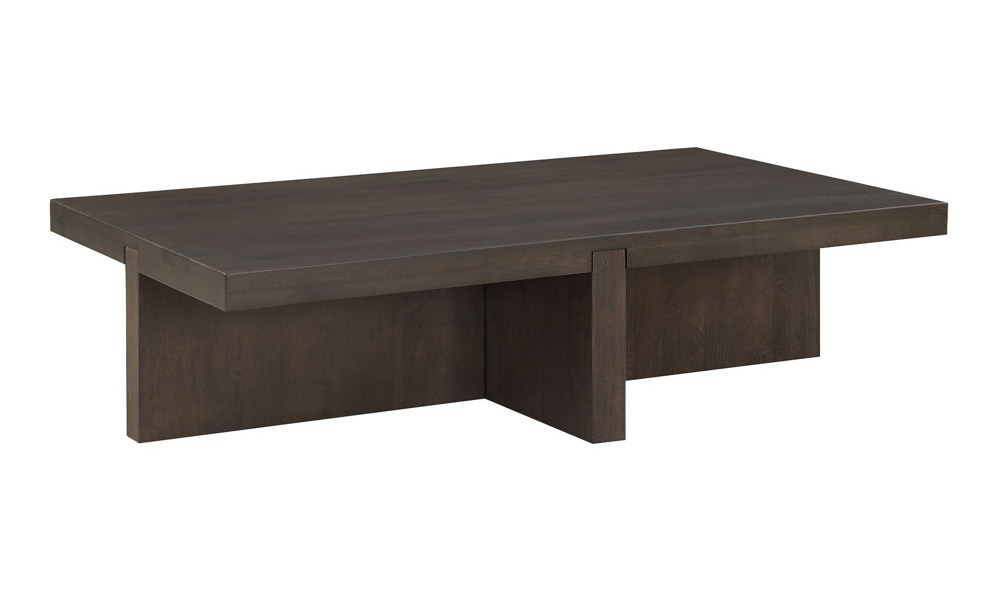 Folke Rectangular Coffee Table Dark Brown by Moe's Home Collection - view 14