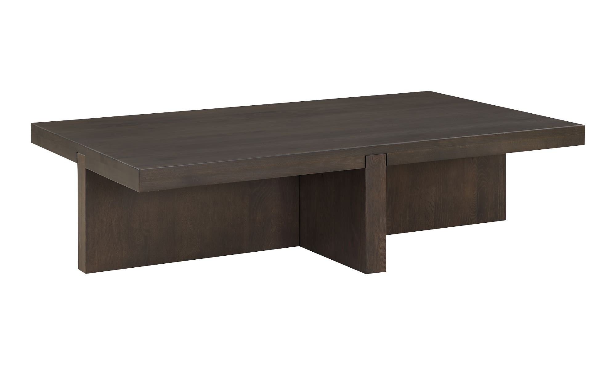 Folke Rectangular Coffee Table Dark Brown by Moe's Home Collection - view 14