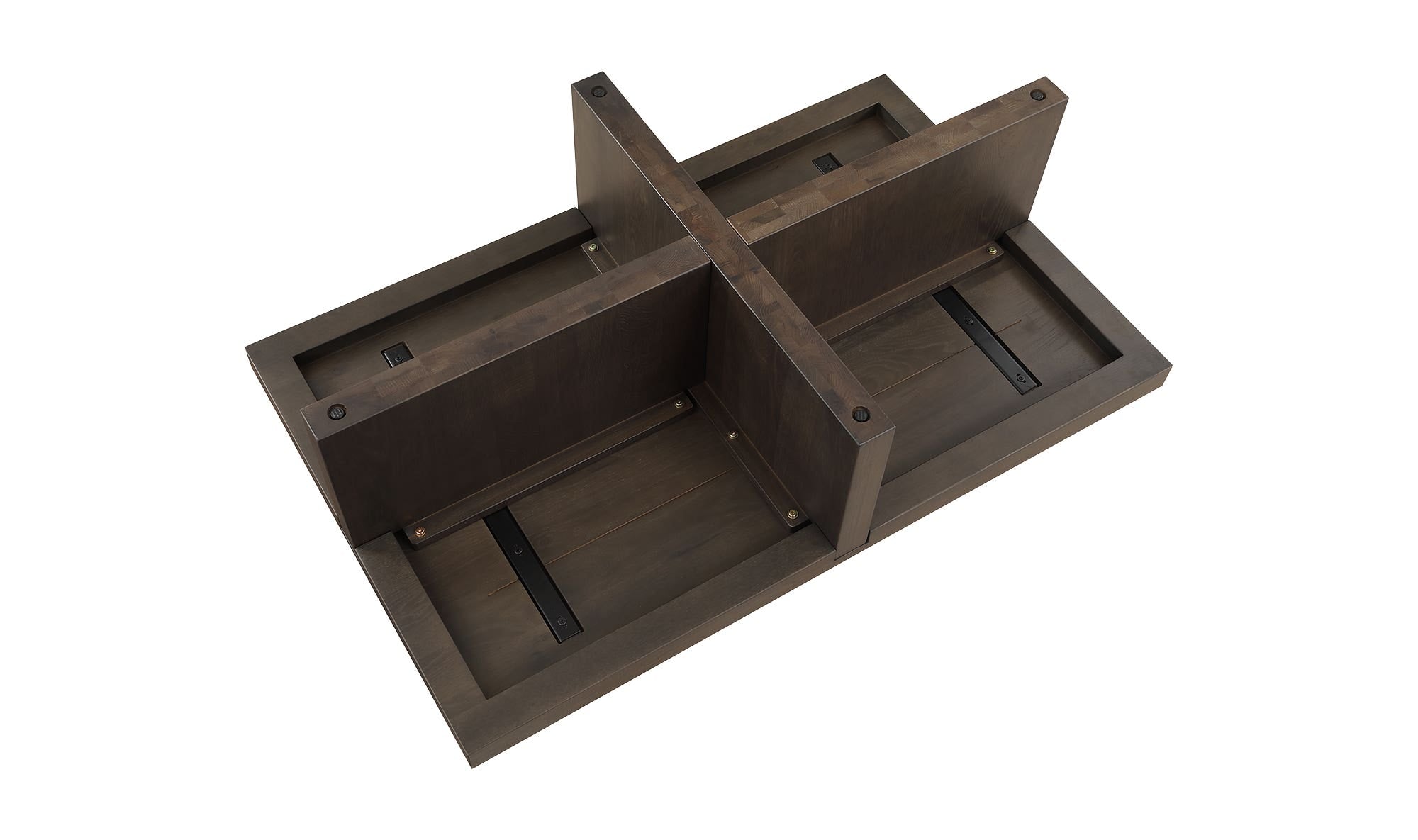 Folke Rectangular Coffee Table Dark Brown by Moe's Home Collection - view 16