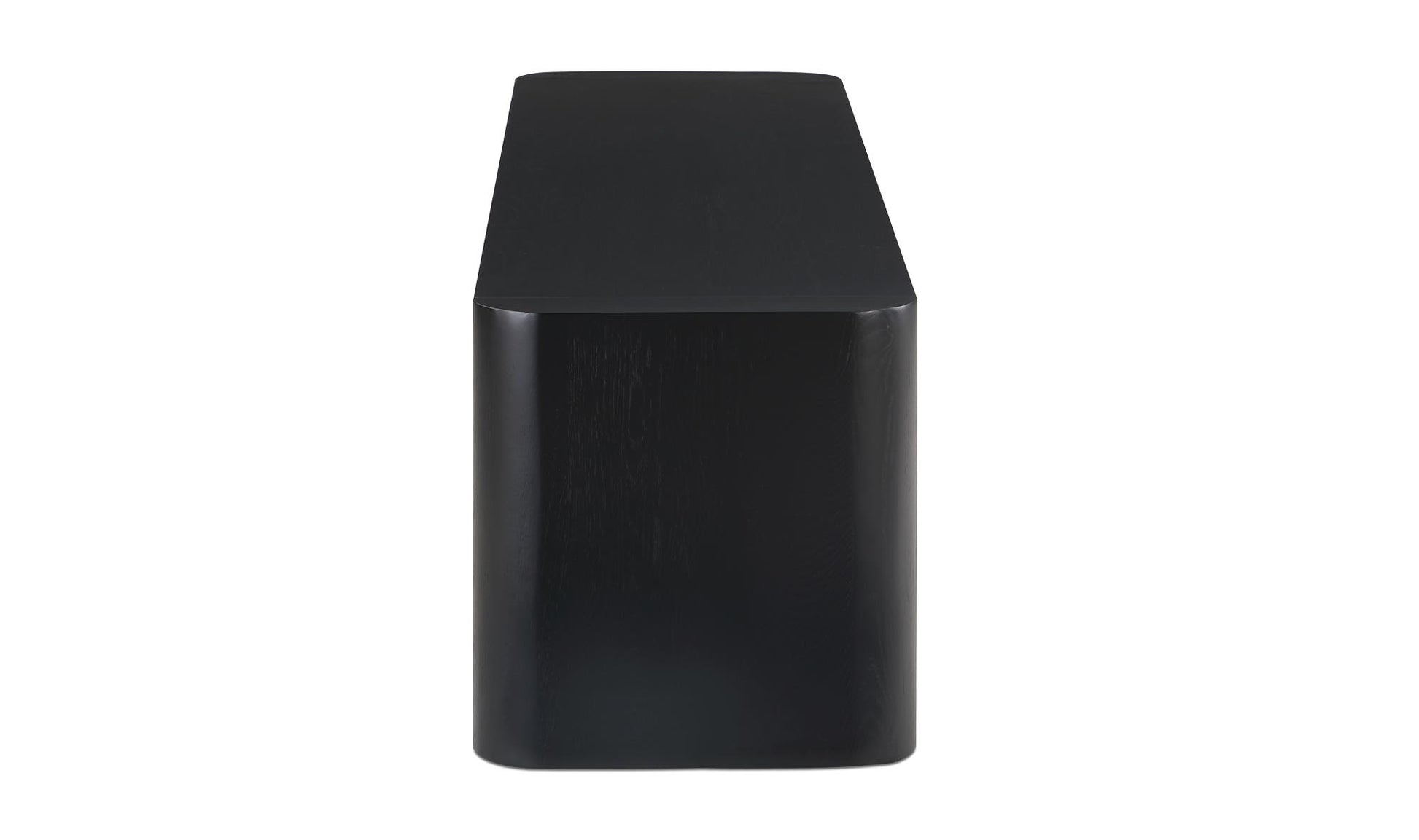 Post Small Dining Bench Black by Moe's Home Collection - view 9