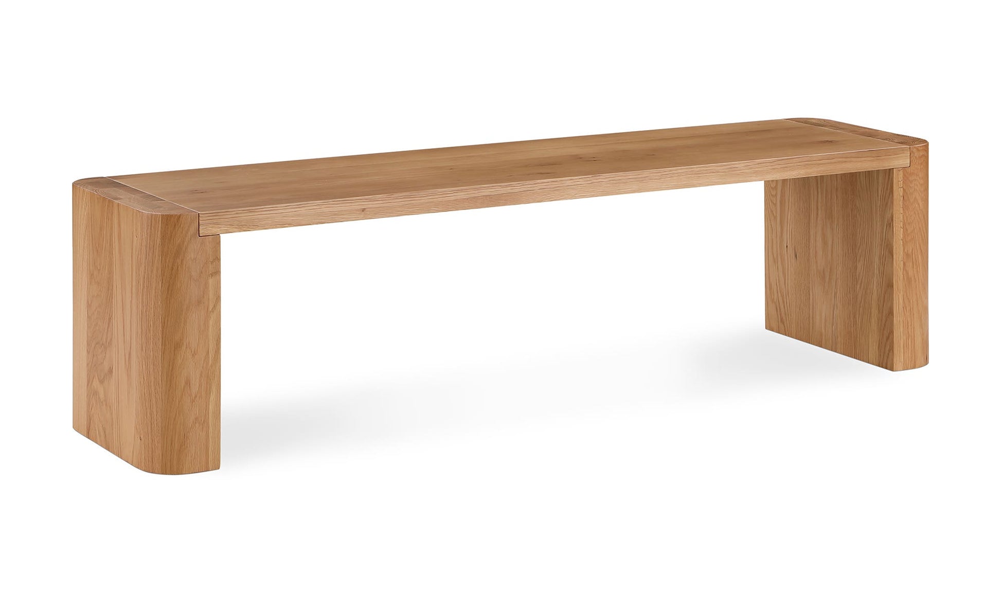 Post Small Dining Bench Natural by Moe's Home Collection - view 5