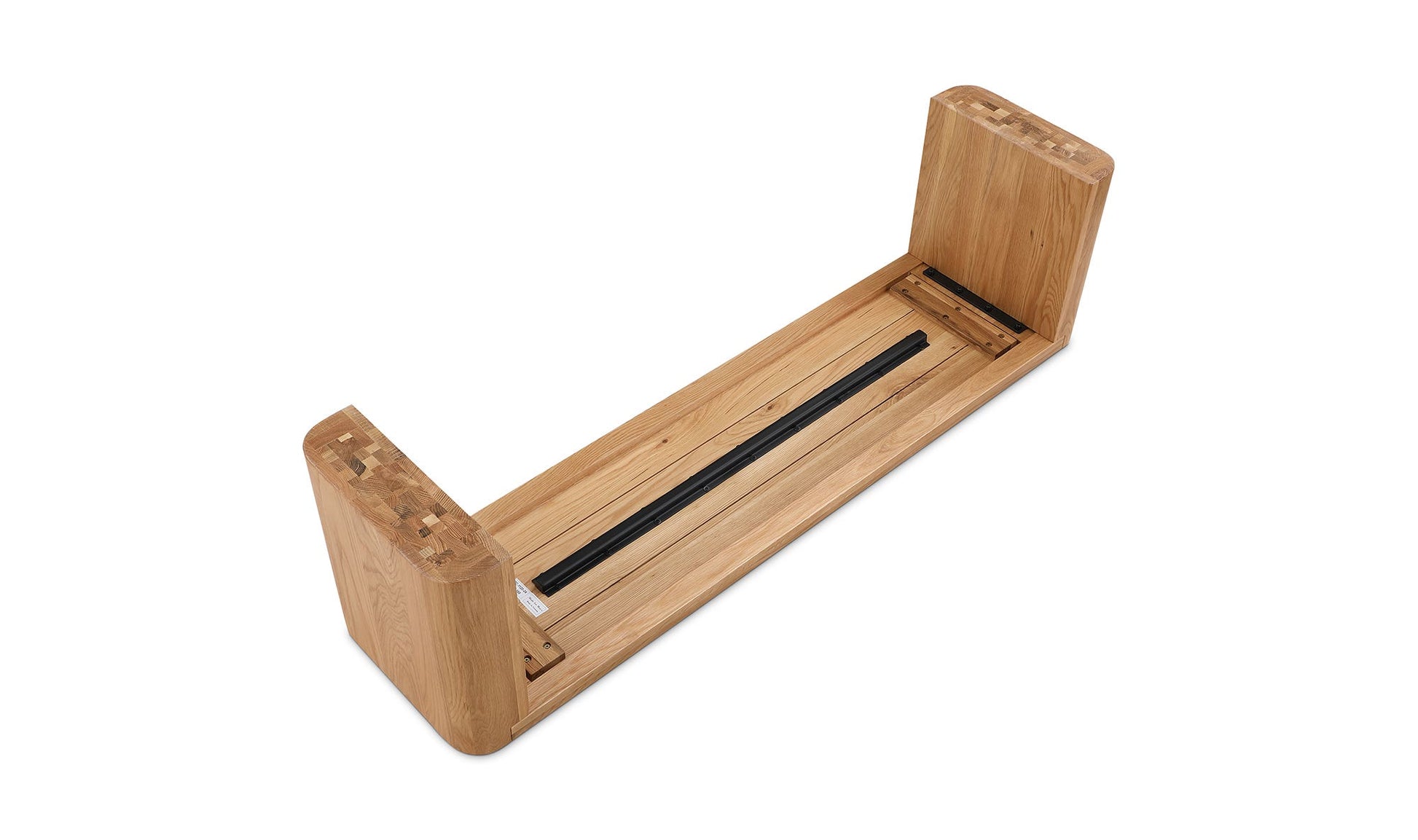 Post Small Dining Bench Natural by Moe's Home Collection - view 7
