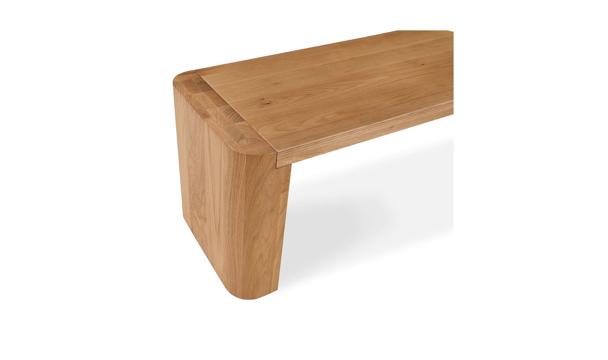 Post Small Dining Bench Natural by Moe's Home Collection - view 8