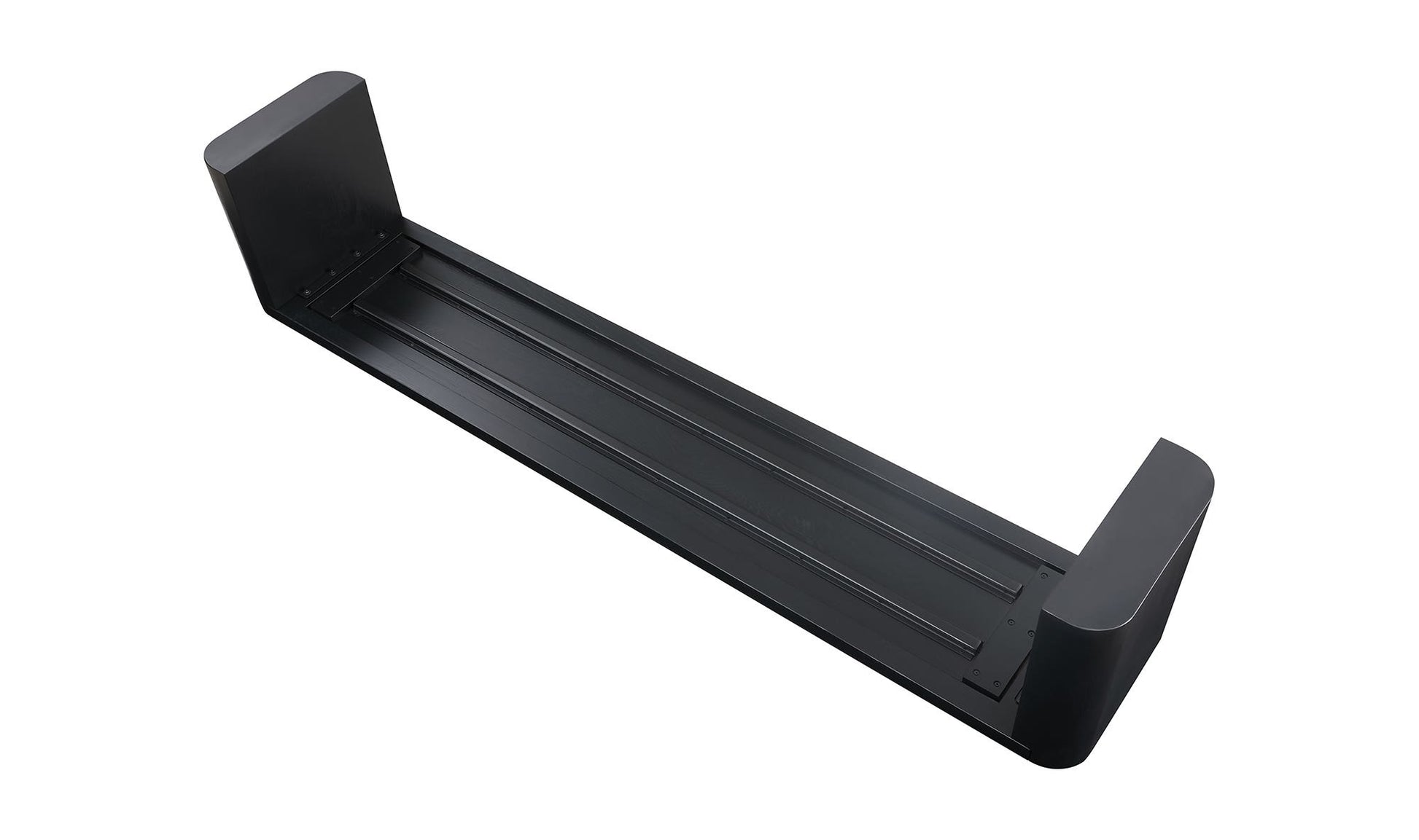 Post Large Dining Bench Black by Moe's Home Collection - view 8